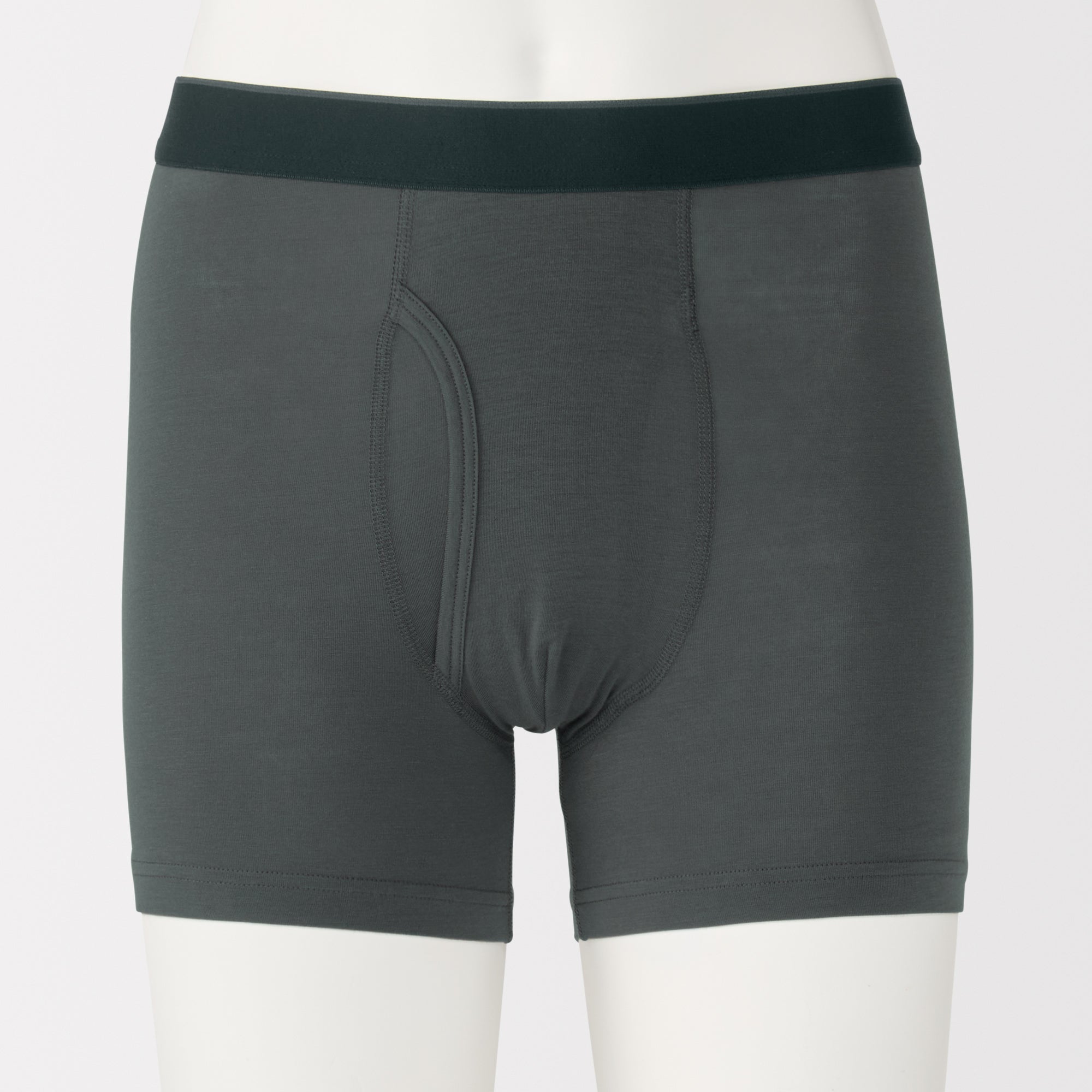 Lyocell Blend Front Open Boxer Briefs - Image 2