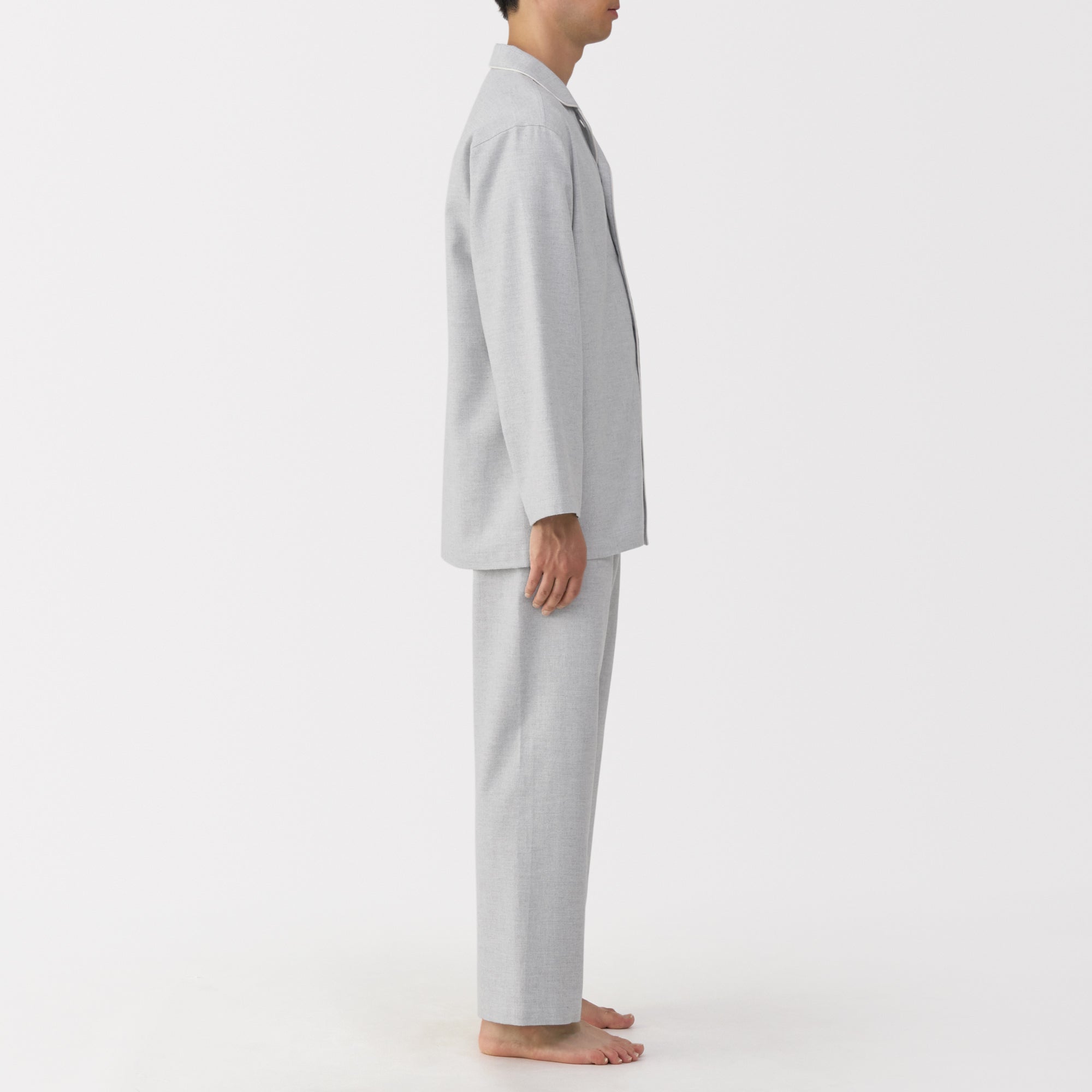 Side Seamless Flannel Pajamas - Image 18
