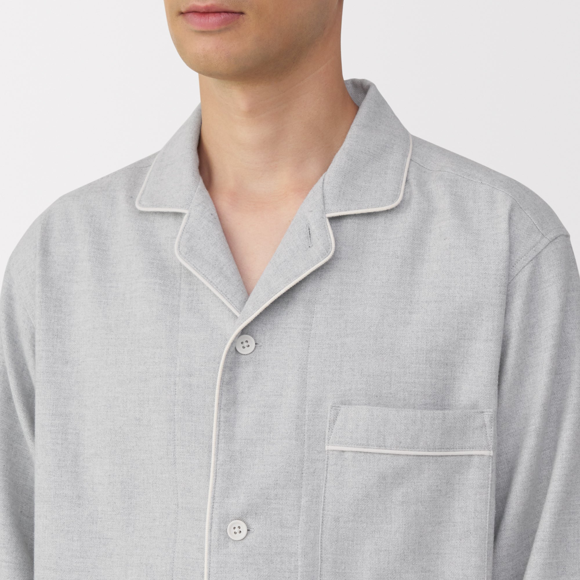 Side Seamless Flannel Pajamas - Image 20