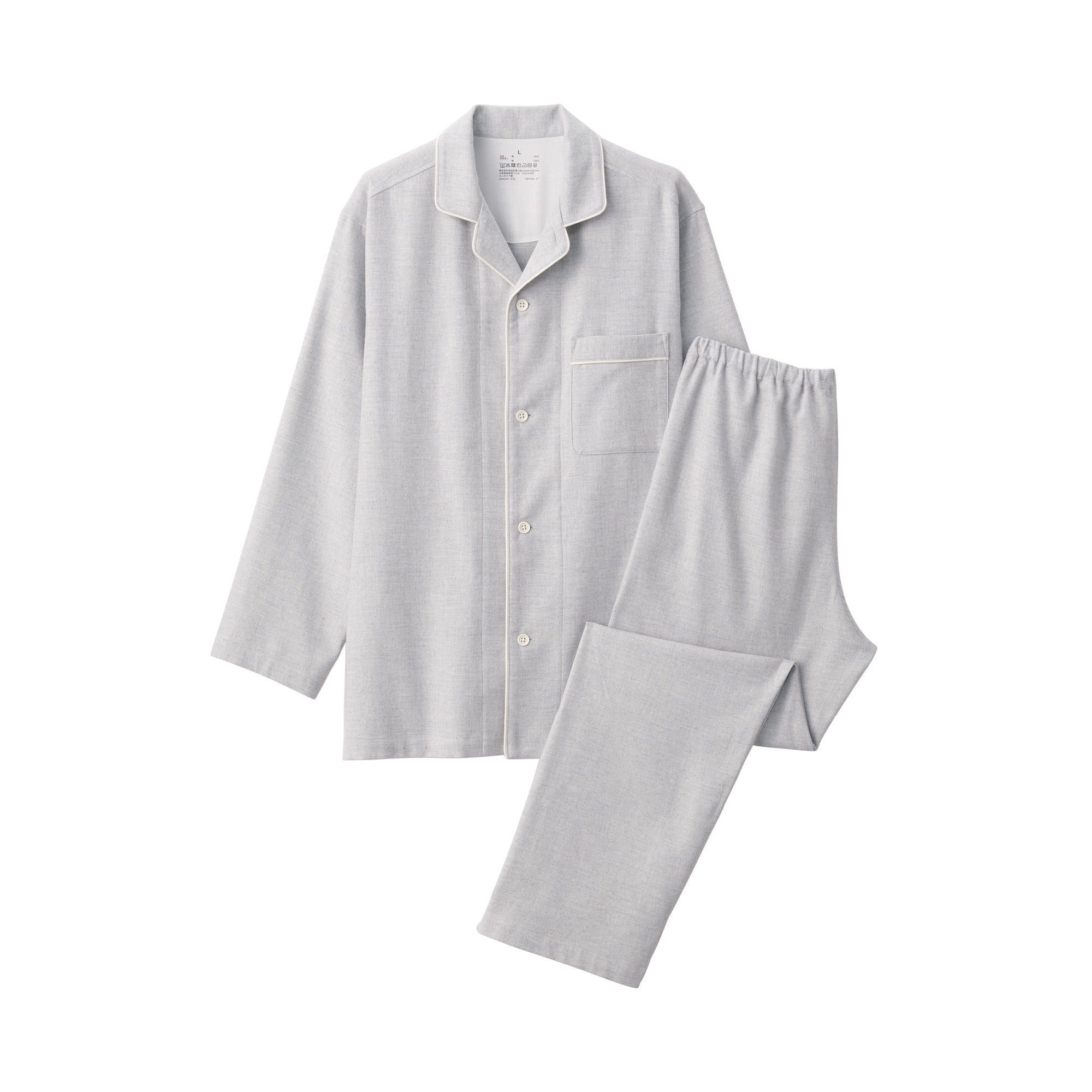 Side Seamless Flannel Pajamas - Image 15