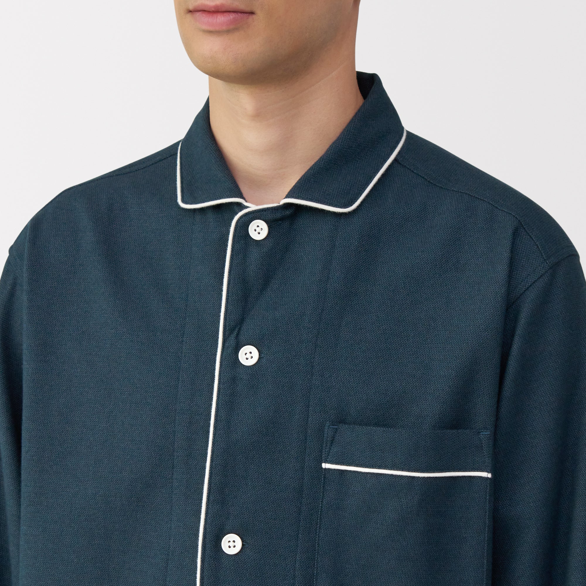 Side Seamless Flannel Pajamas - Image 8