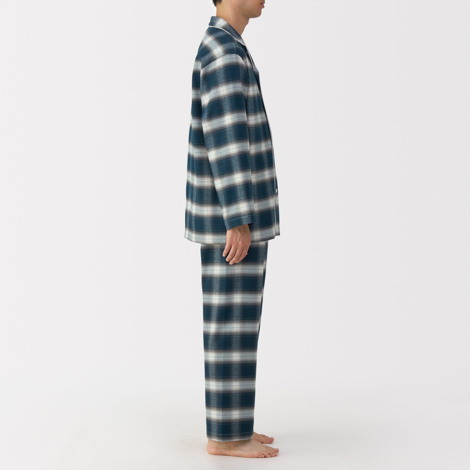 Side Seamless Flannel Pajamas - Image 31
