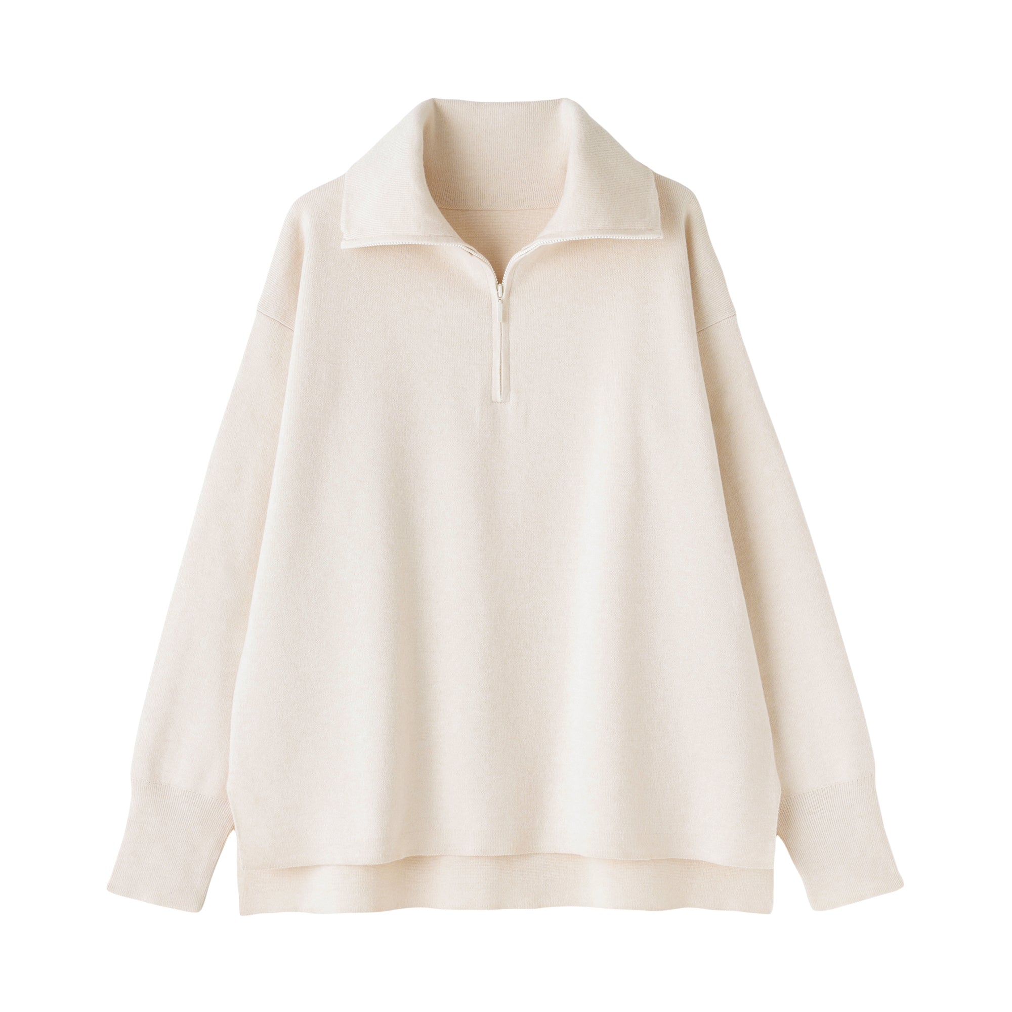 Milano Rib Half-Zip Sweater - Image 10