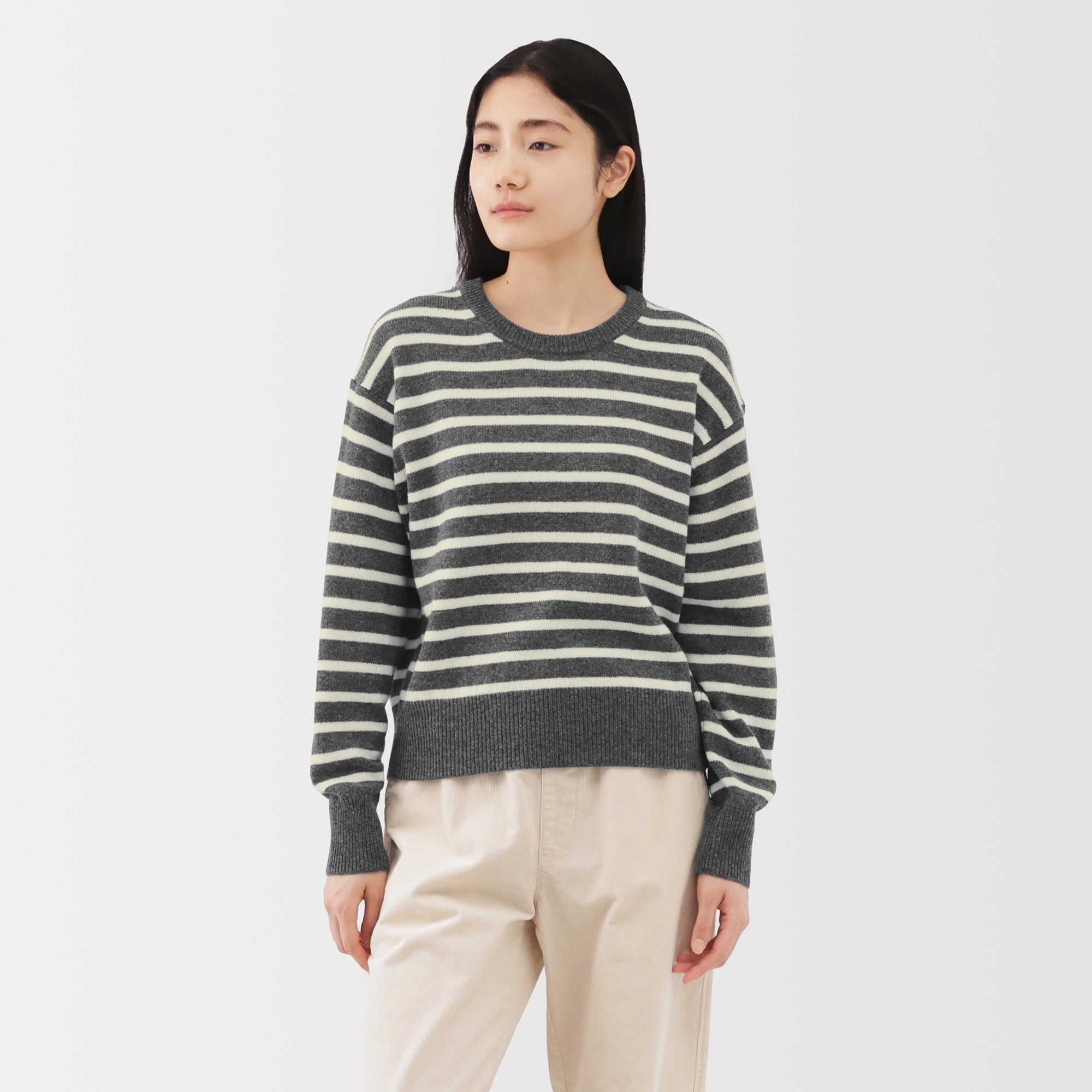 Wool Crew Neck Sweater