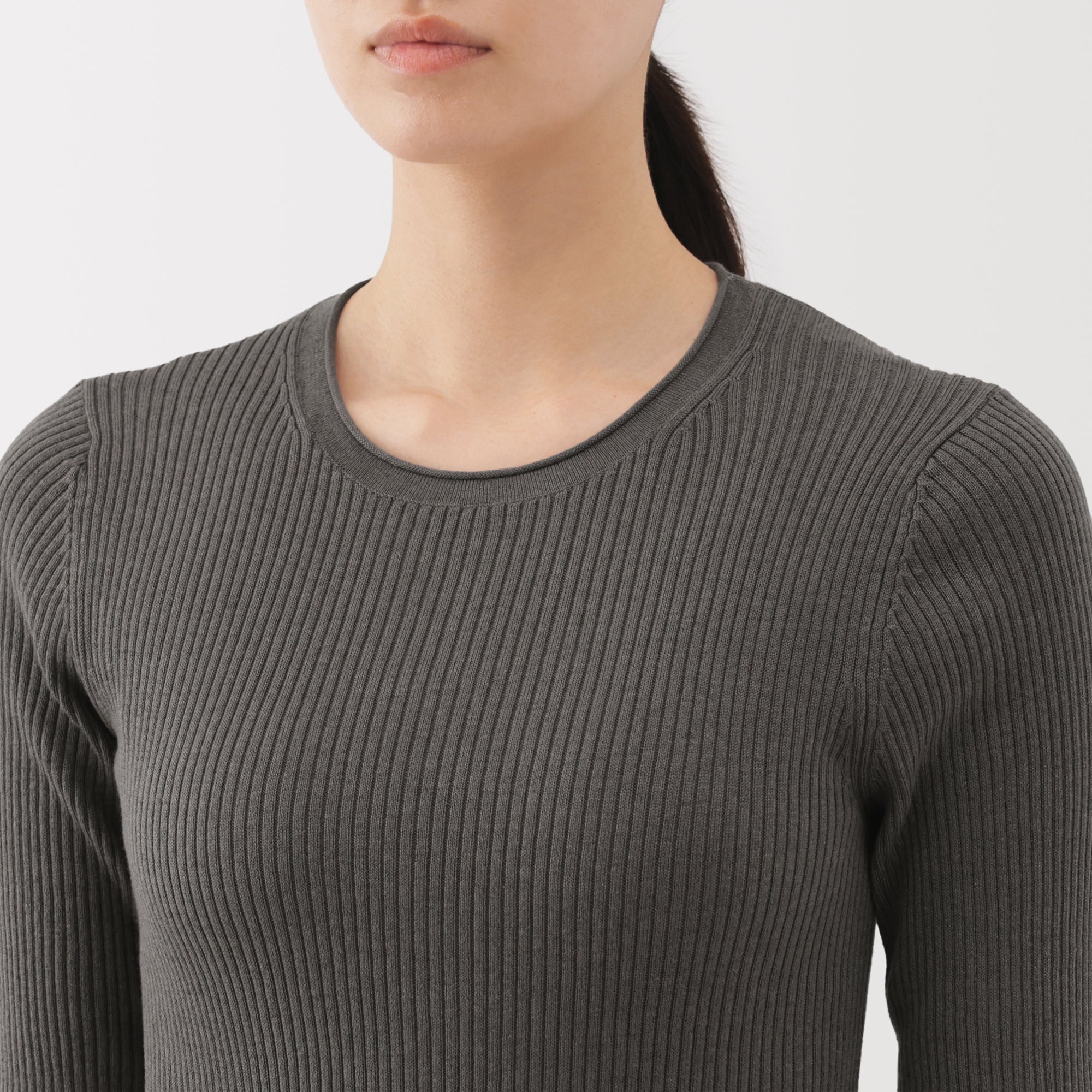 Lyocell Blend Half Sleeve Sweater - Image 14