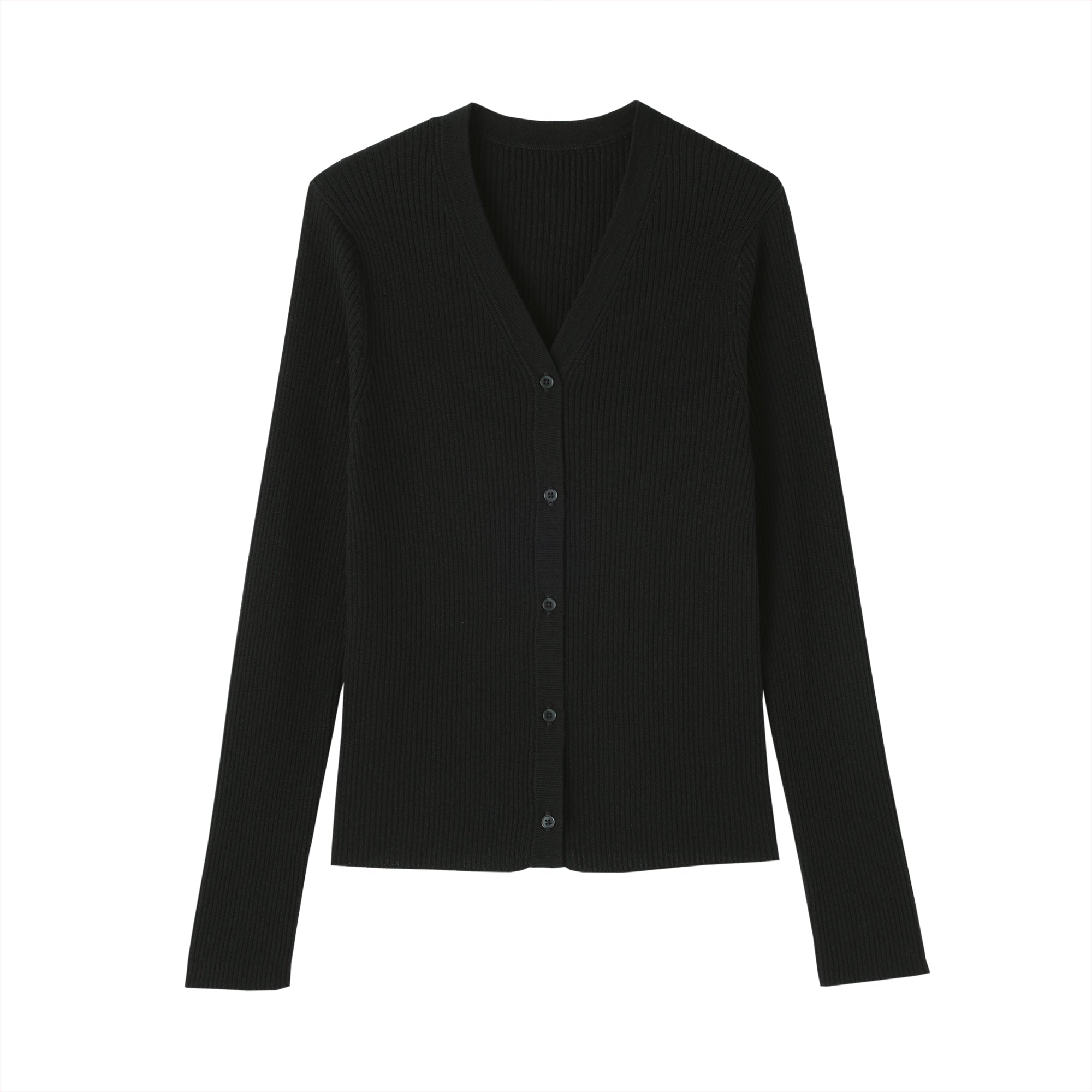 Lyocell Blend V-Neck Cardigan - Image 16