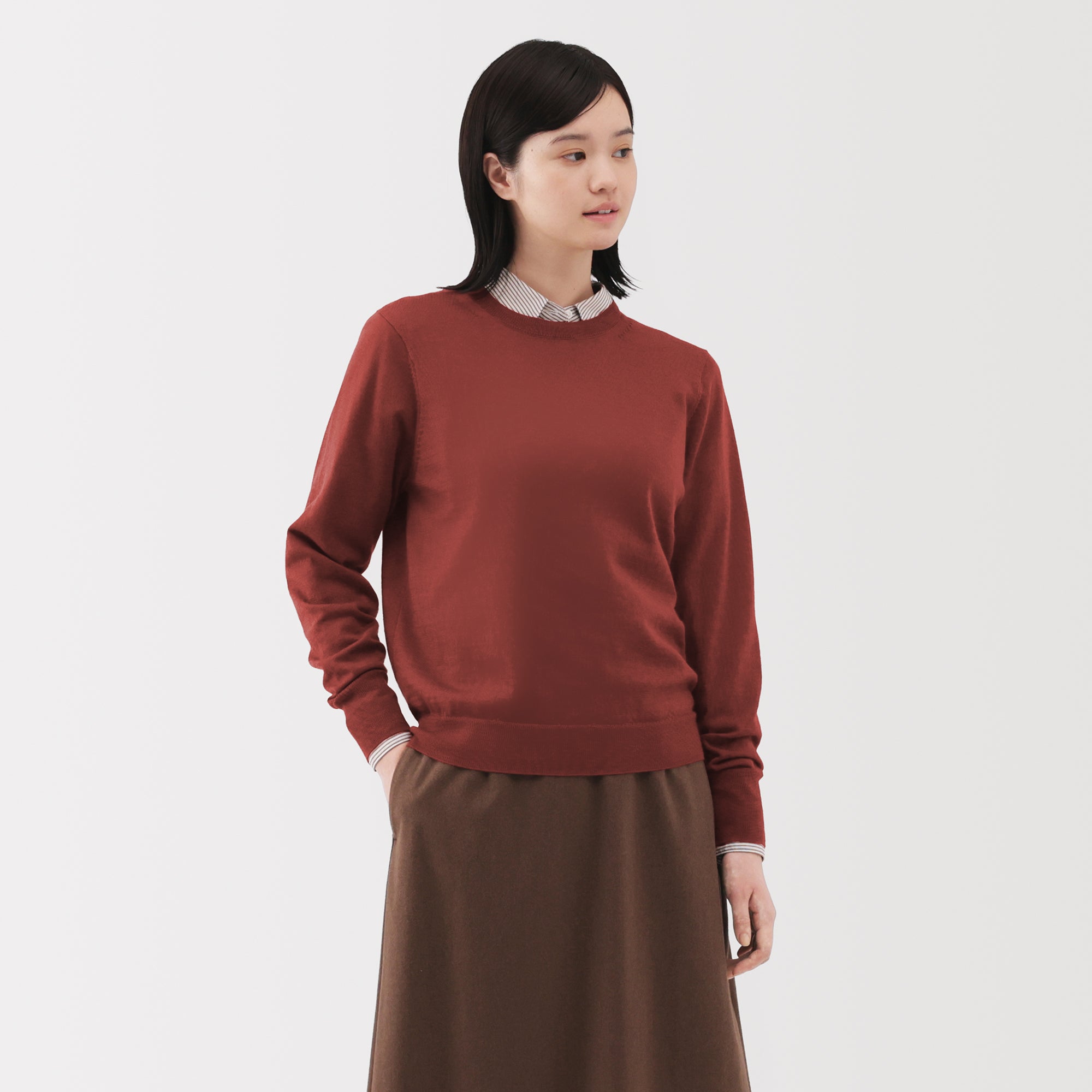 Wool Crew Neck Sweater - Image 38