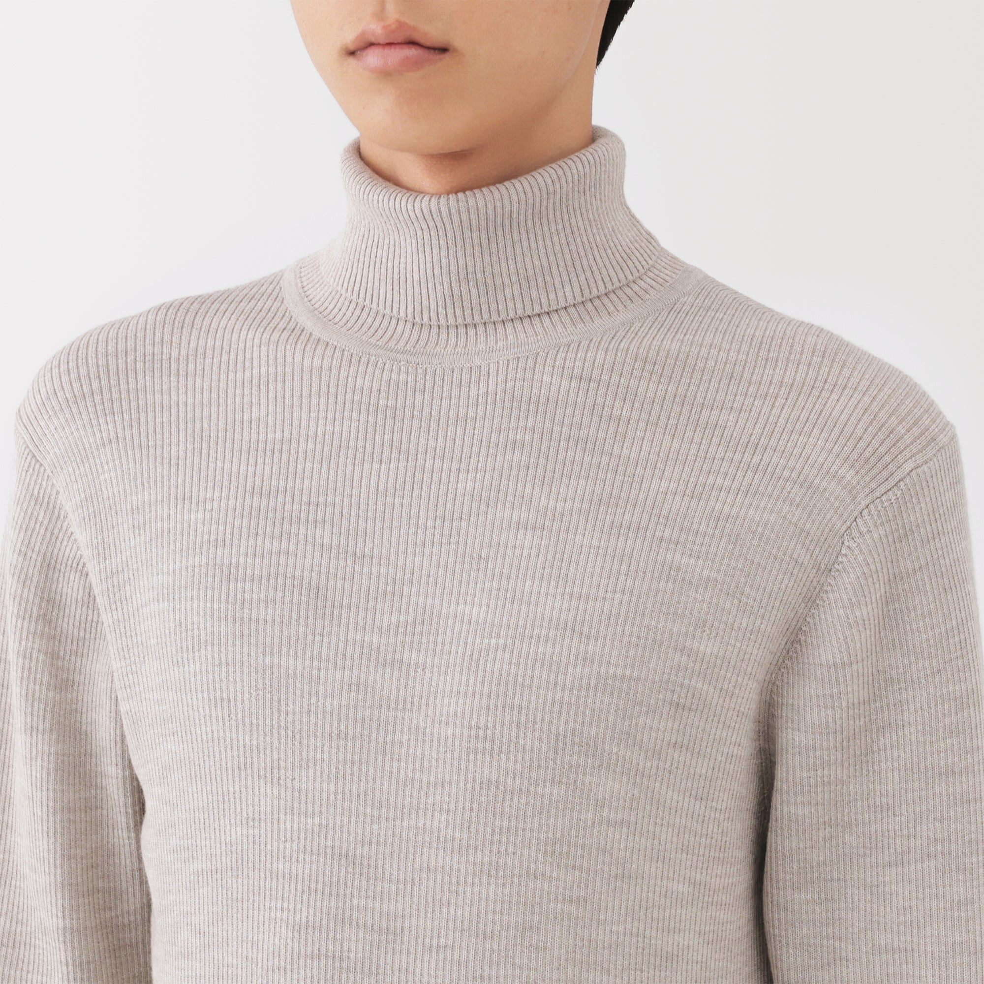 Wool Turtleneck Sweater - Image 25