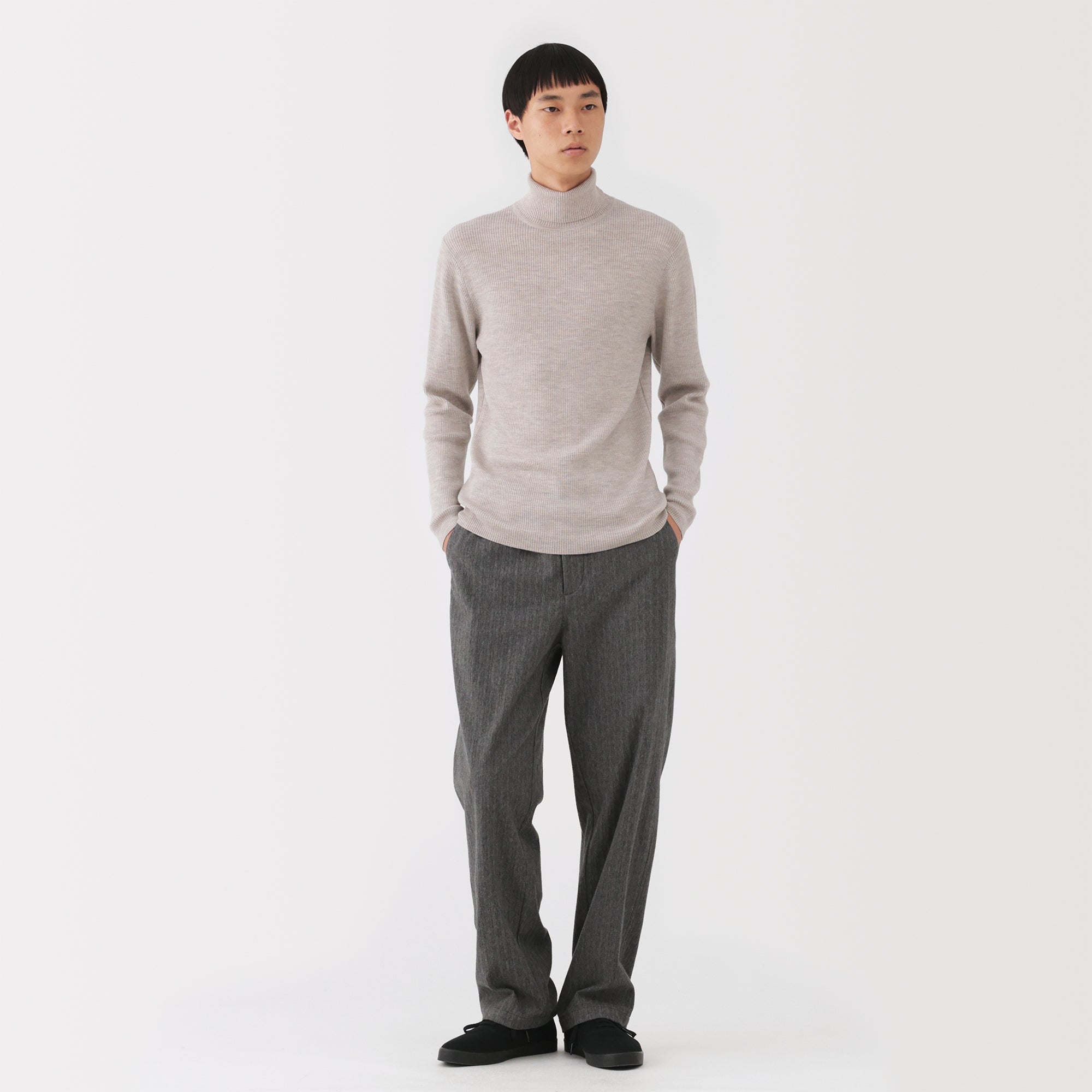 Wool Turtleneck Sweater - Image 40