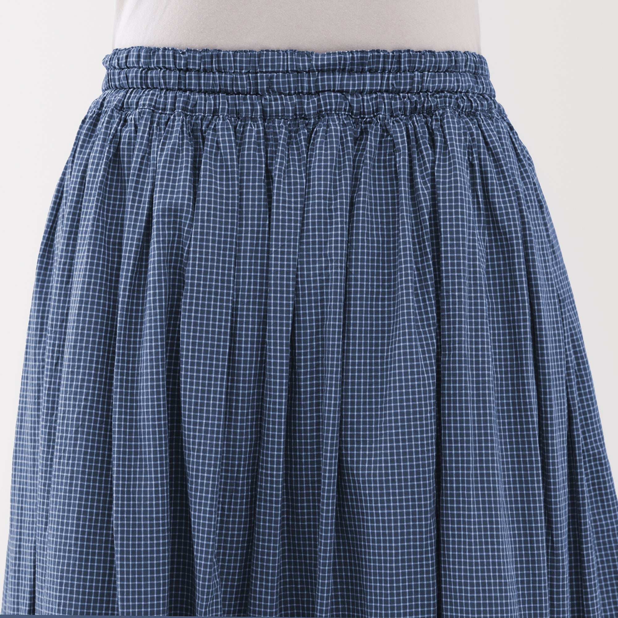 Cotton Voile Gathered Skirt - Image 17