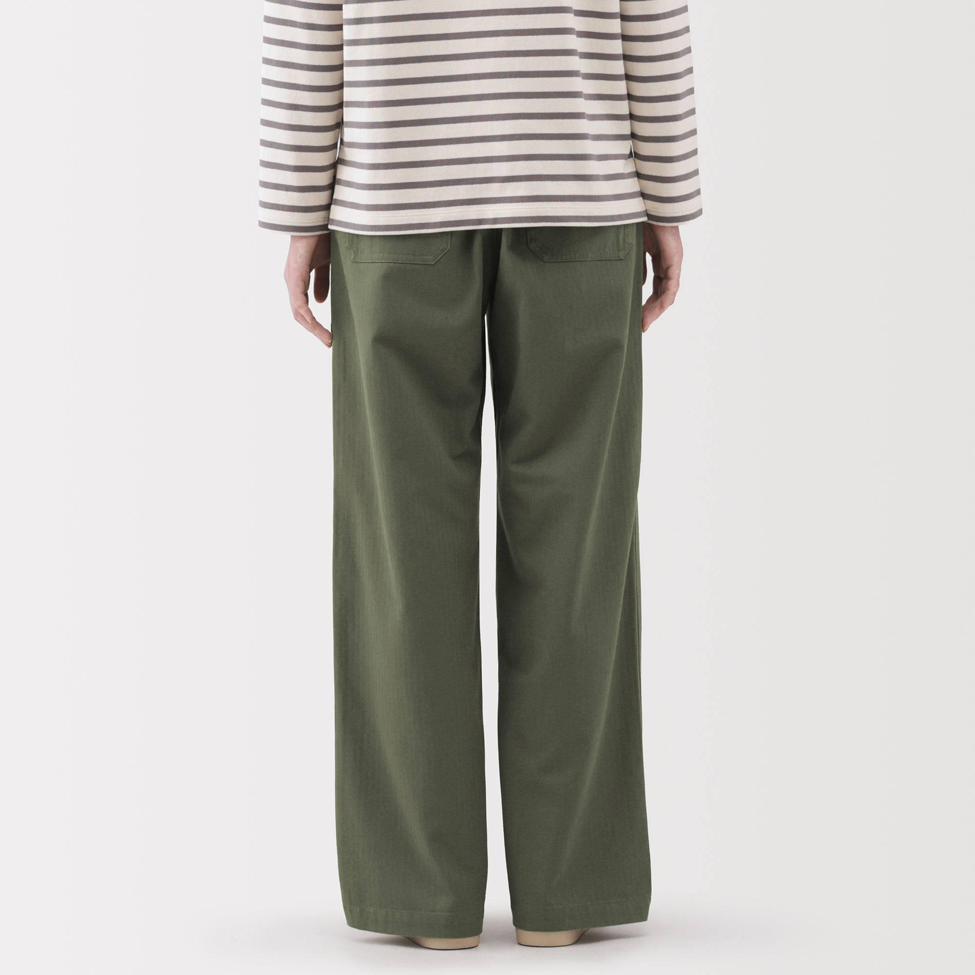 Herringbone Baker Trousers - Image 14