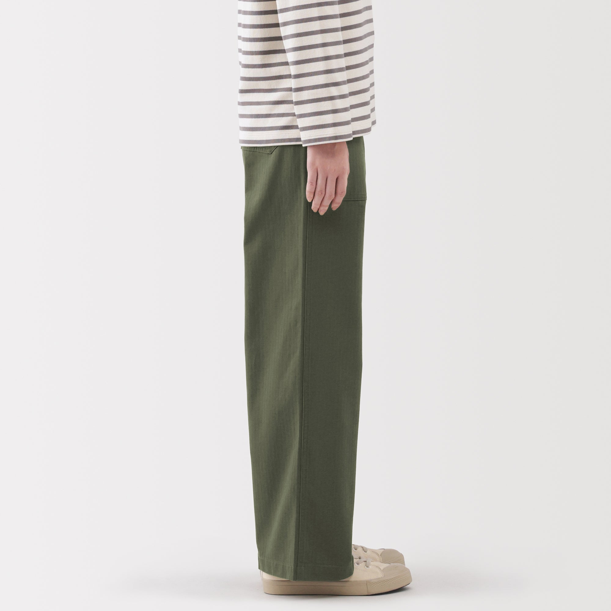 Herringbone Baker Trousers - Image 22