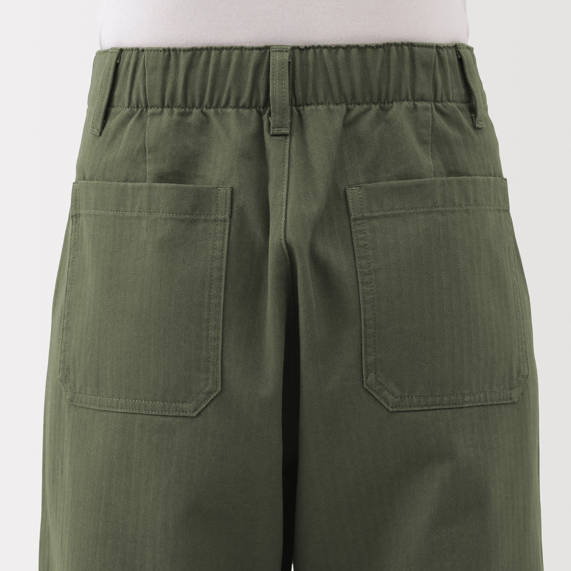Herringbone Baker Trousers - Image 25