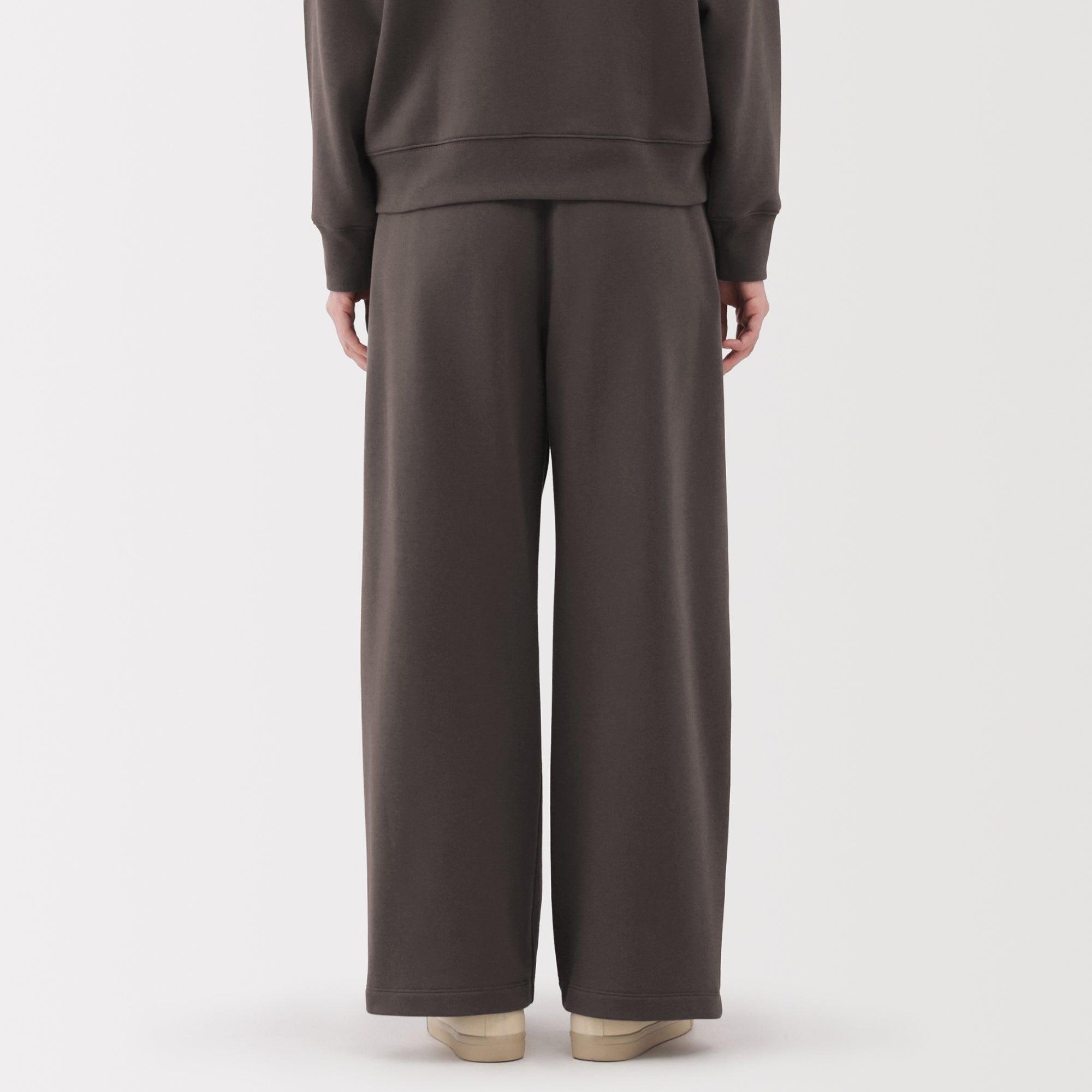 French Terry Wide Sweatpants - Image 6