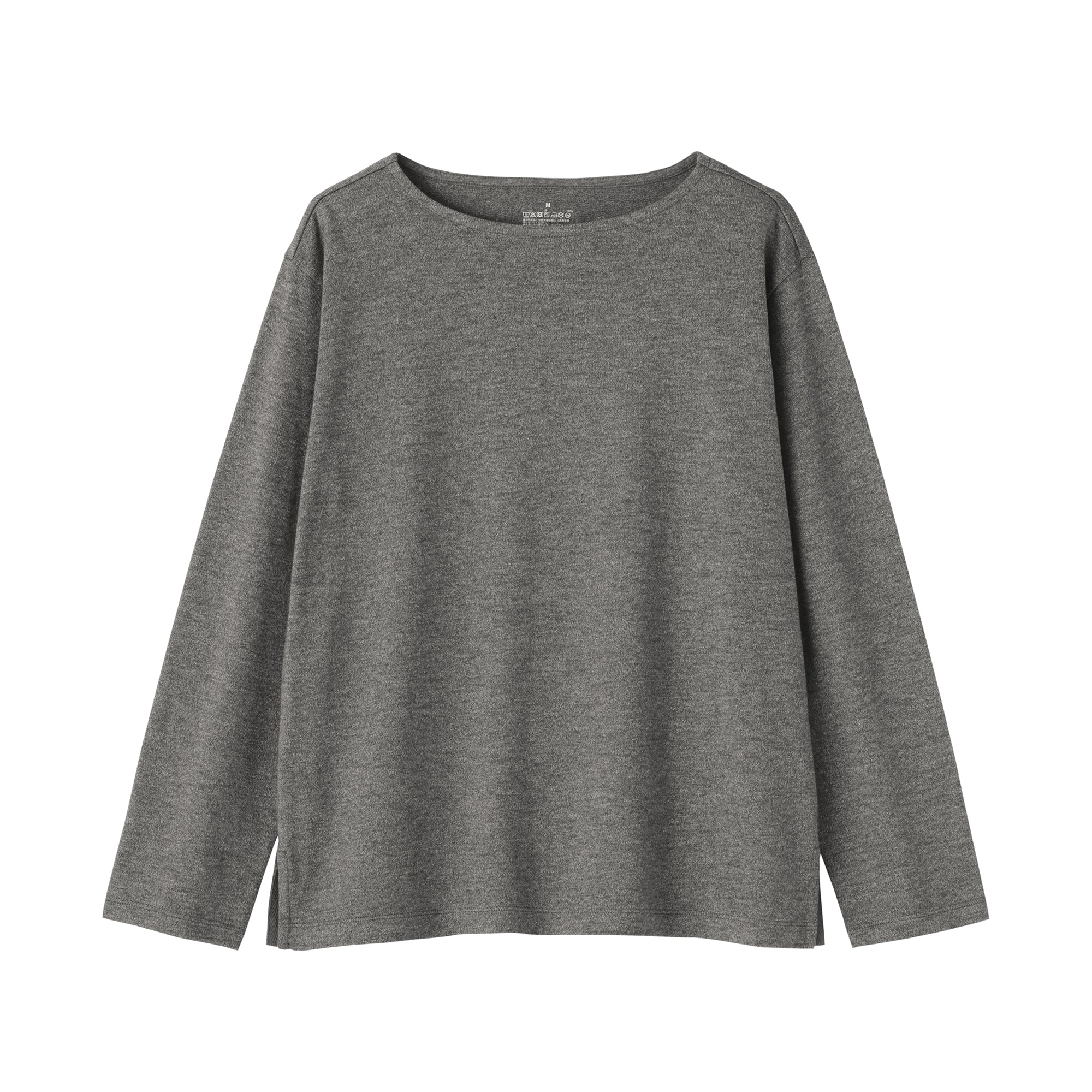 Heavyweight Boat Neck T-Shirt - Image 2