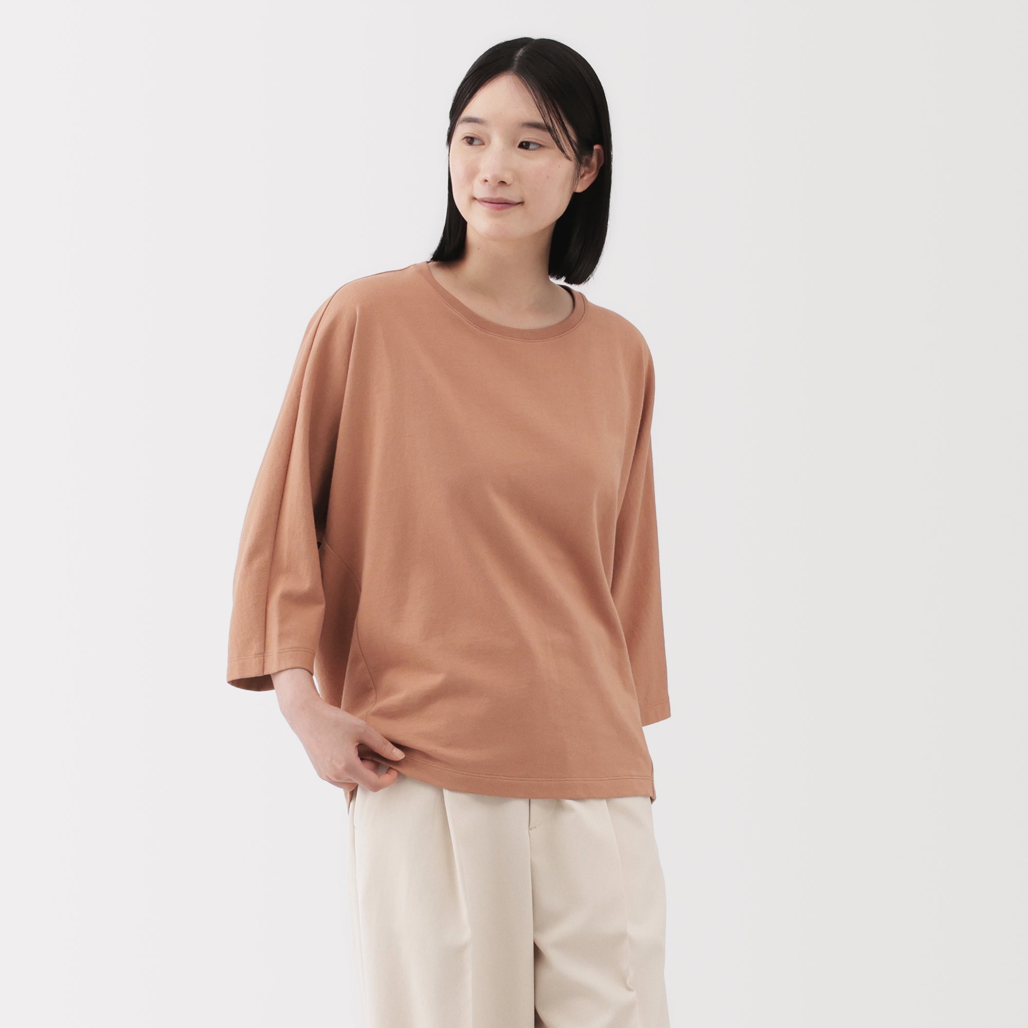Sweatshirt 3/4 Sleeve Pullover