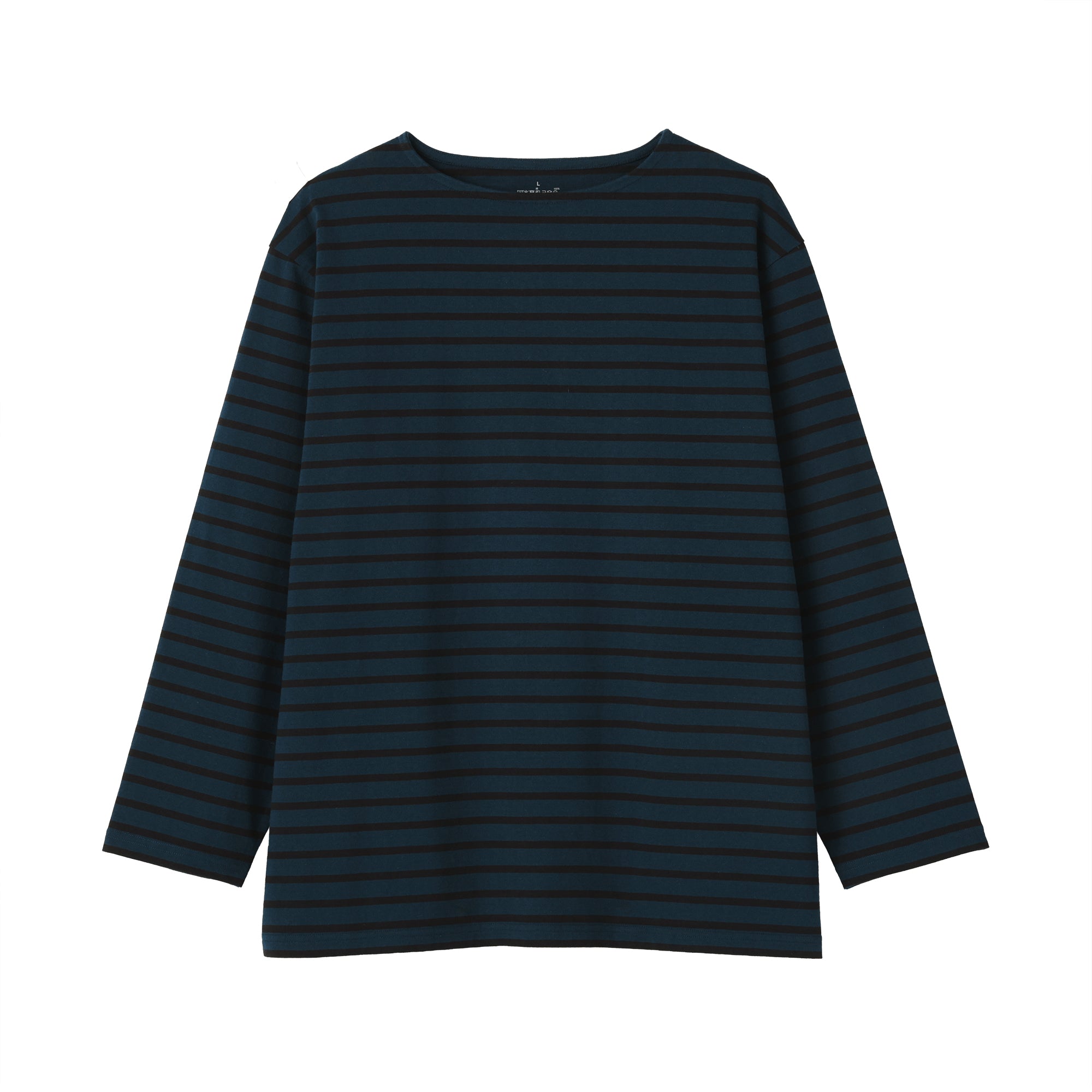Heavyweight Boat Neck T-Shirt - Image 2