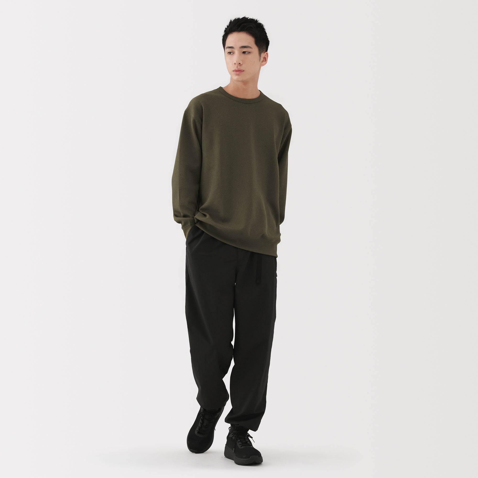 UV Protection Waffle T-Shirt - Image 18