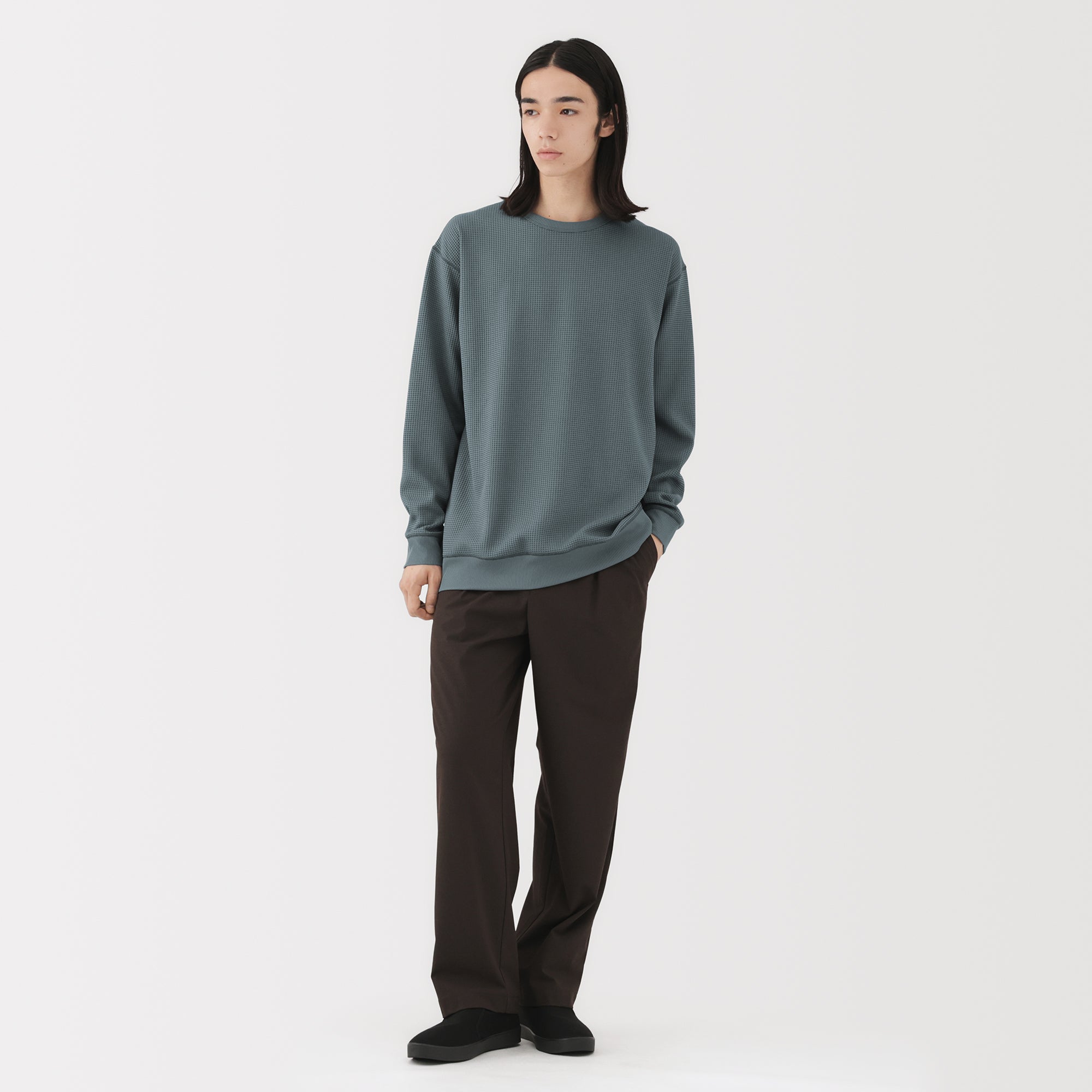 UV Protection Waffle T-Shirt - Image 25