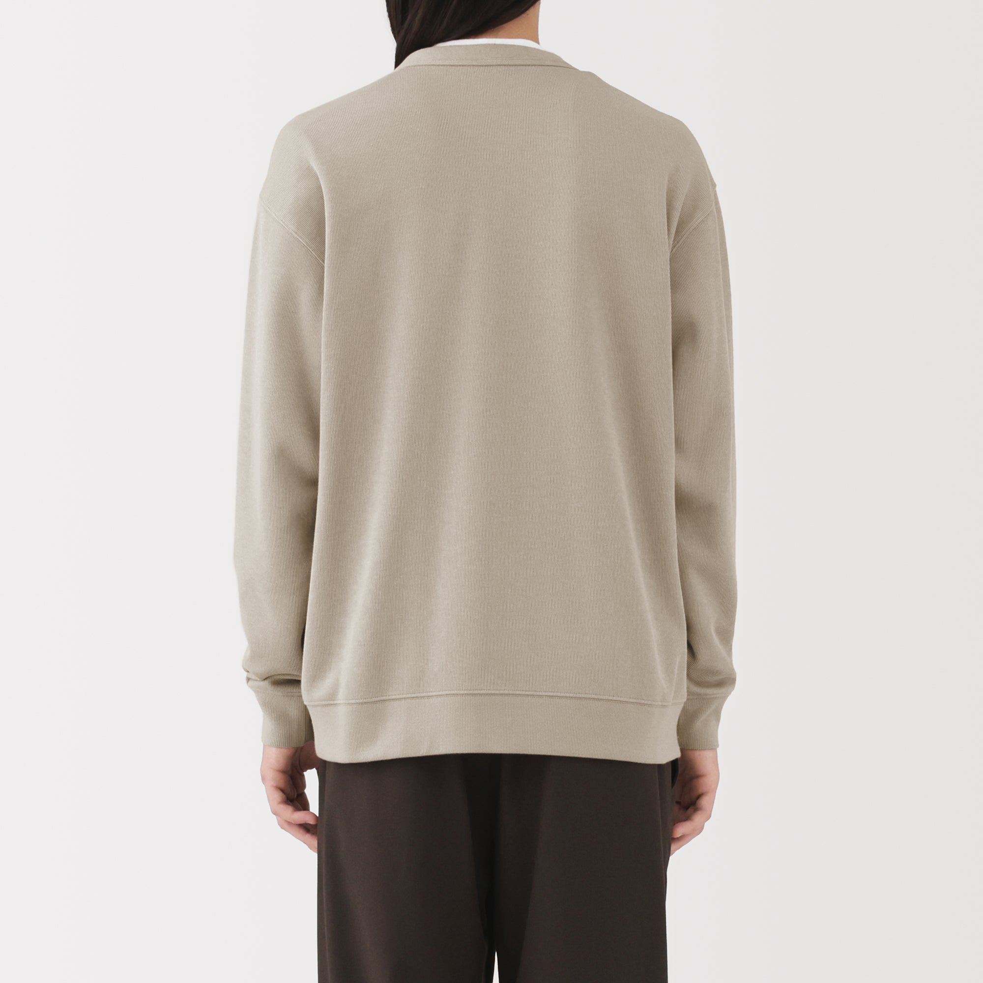 Double Knitted V-Neck Cardigan - Image 26