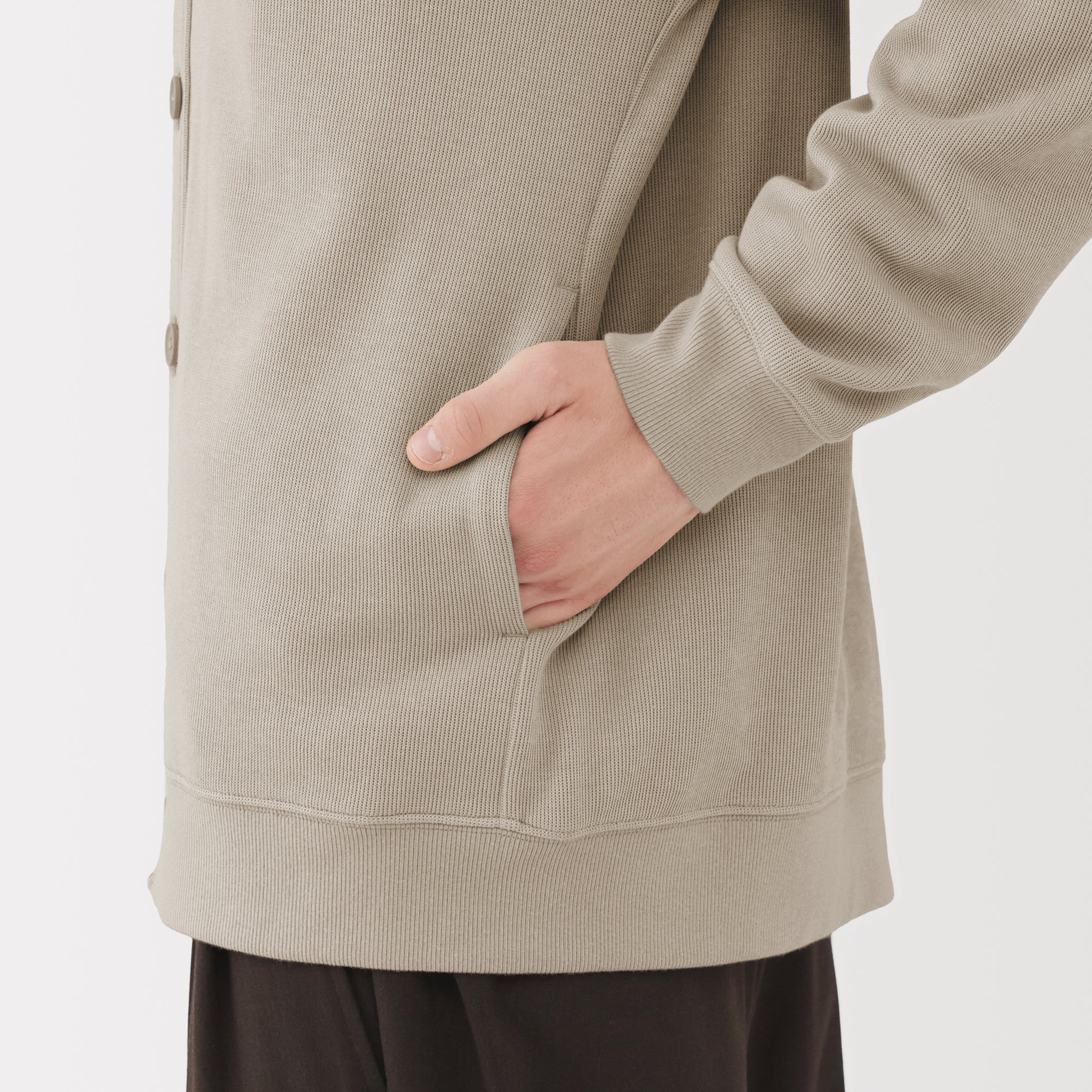Double Knitted V-Neck Cardigan - Image 28
