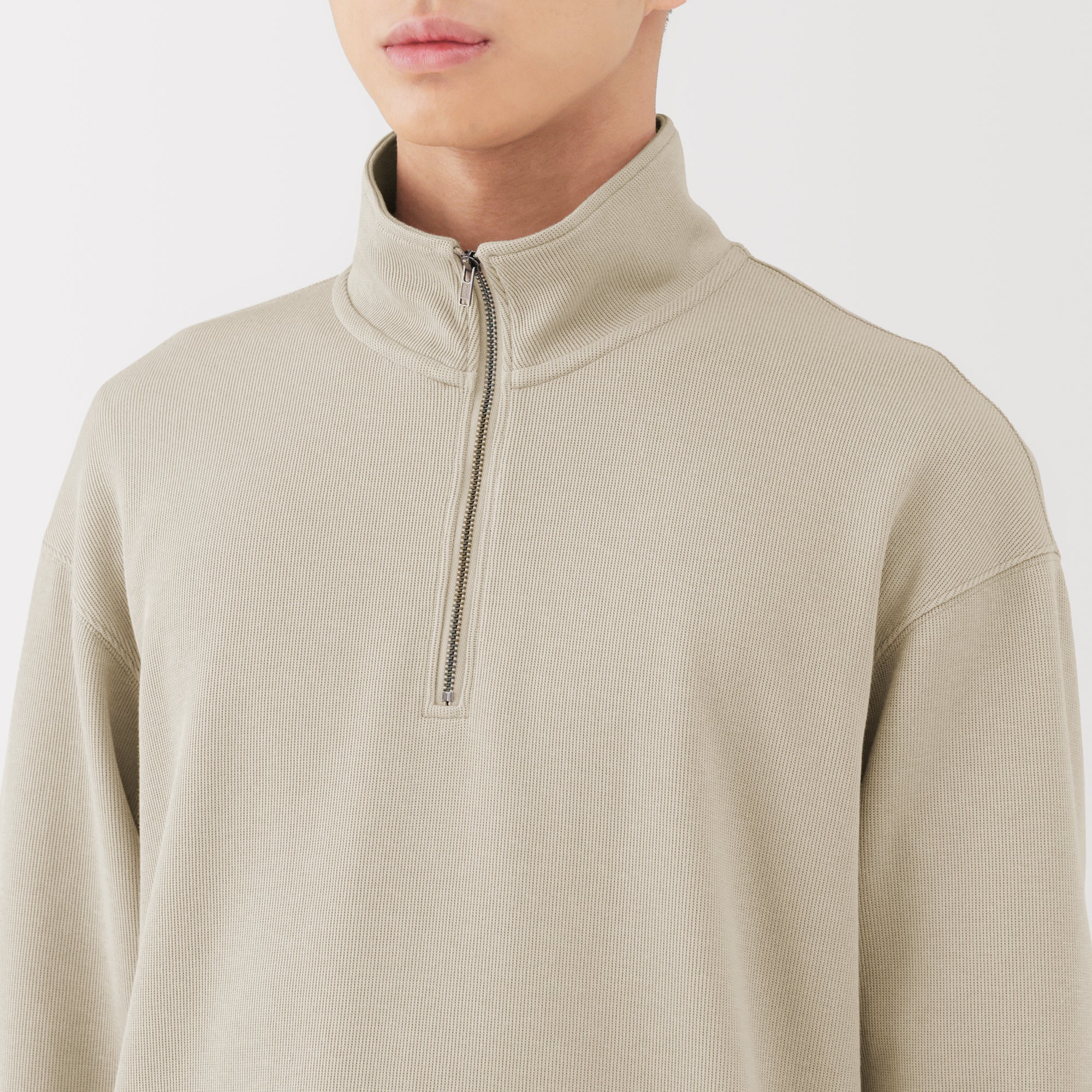 Double Knit Half-Zip Pullover - Image 25