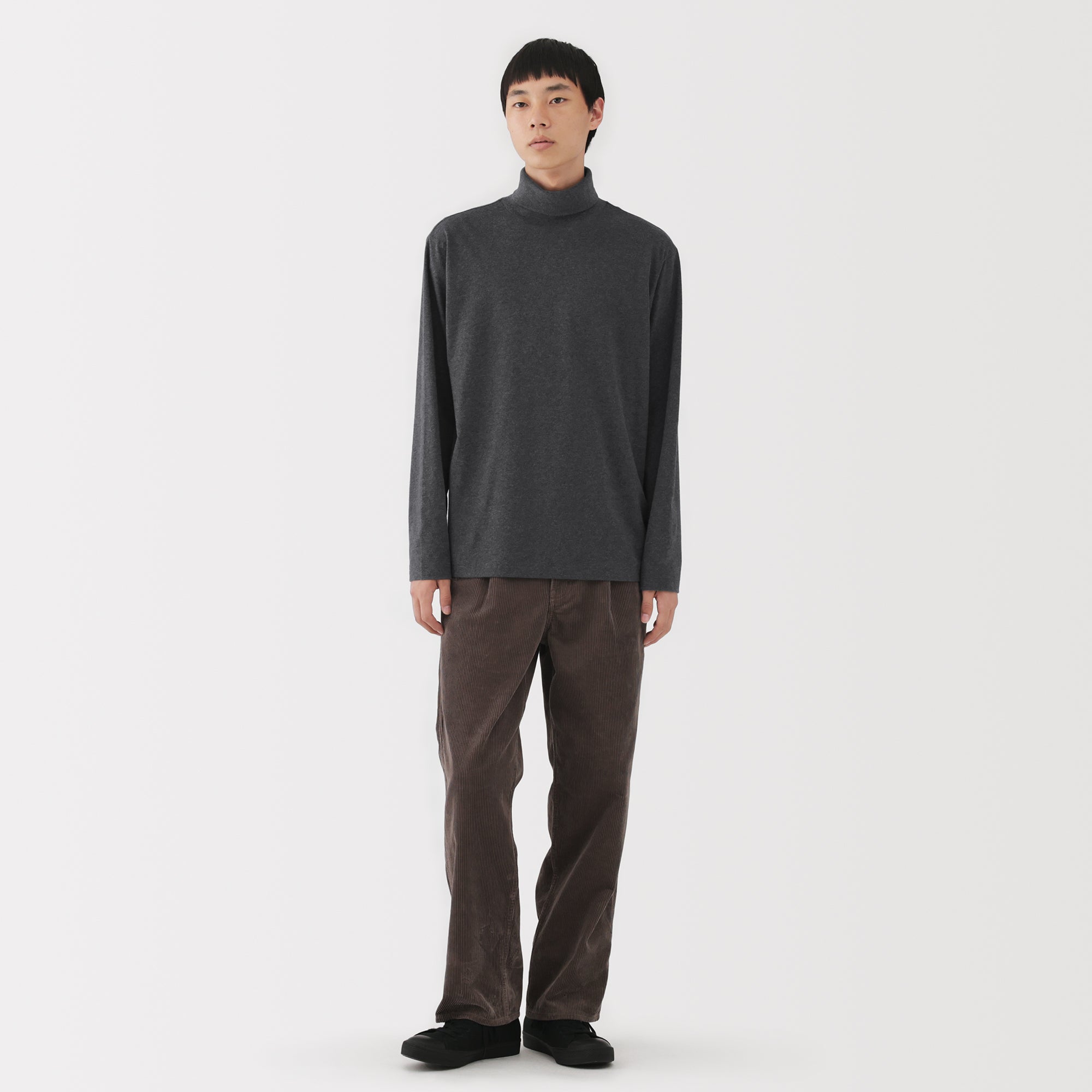 Brushed Turtleneck T-Shirt - Image 18