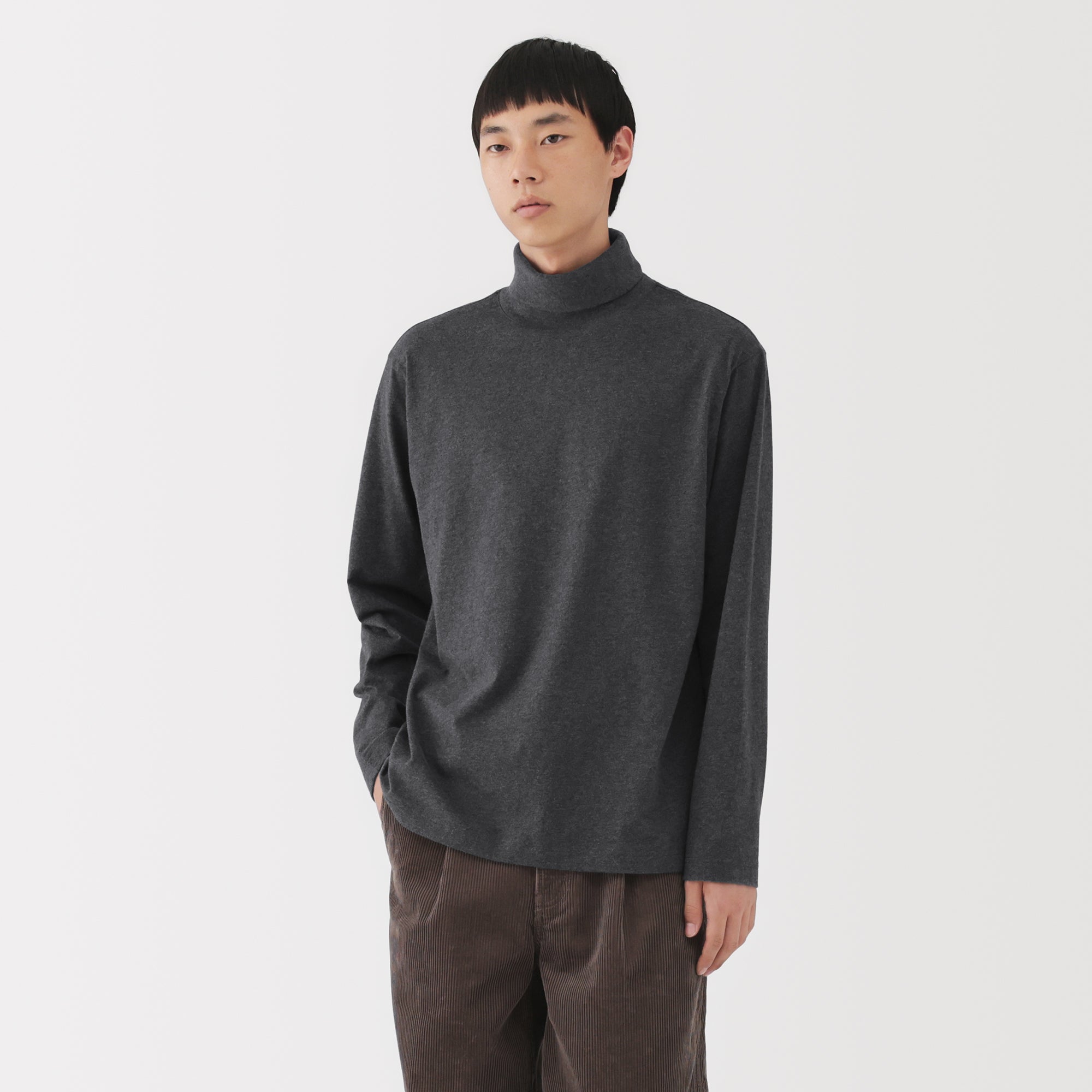 Brushed Turtleneck T-Shirt - Image 17