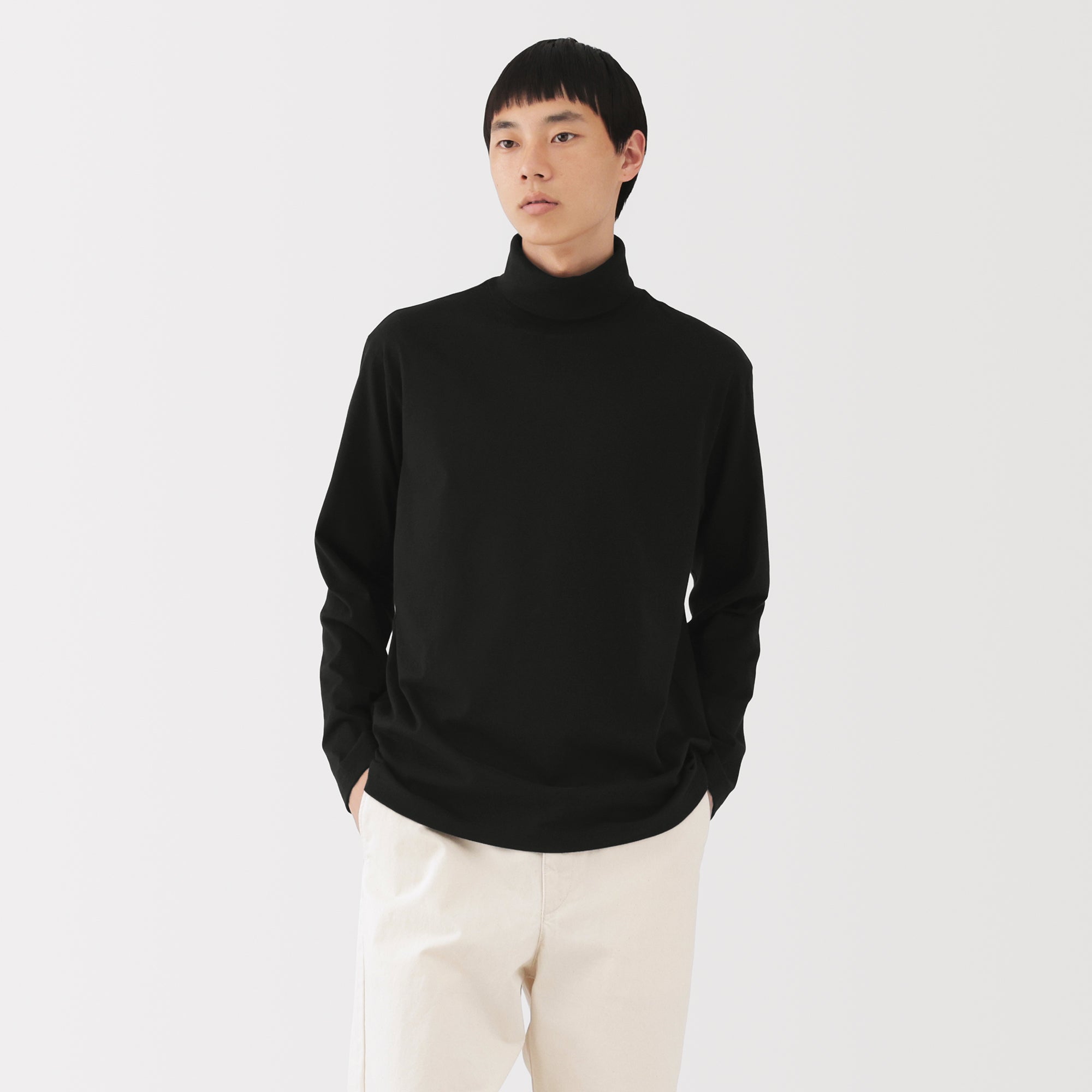 Brushed Turtleneck T-Shirt - Image 24