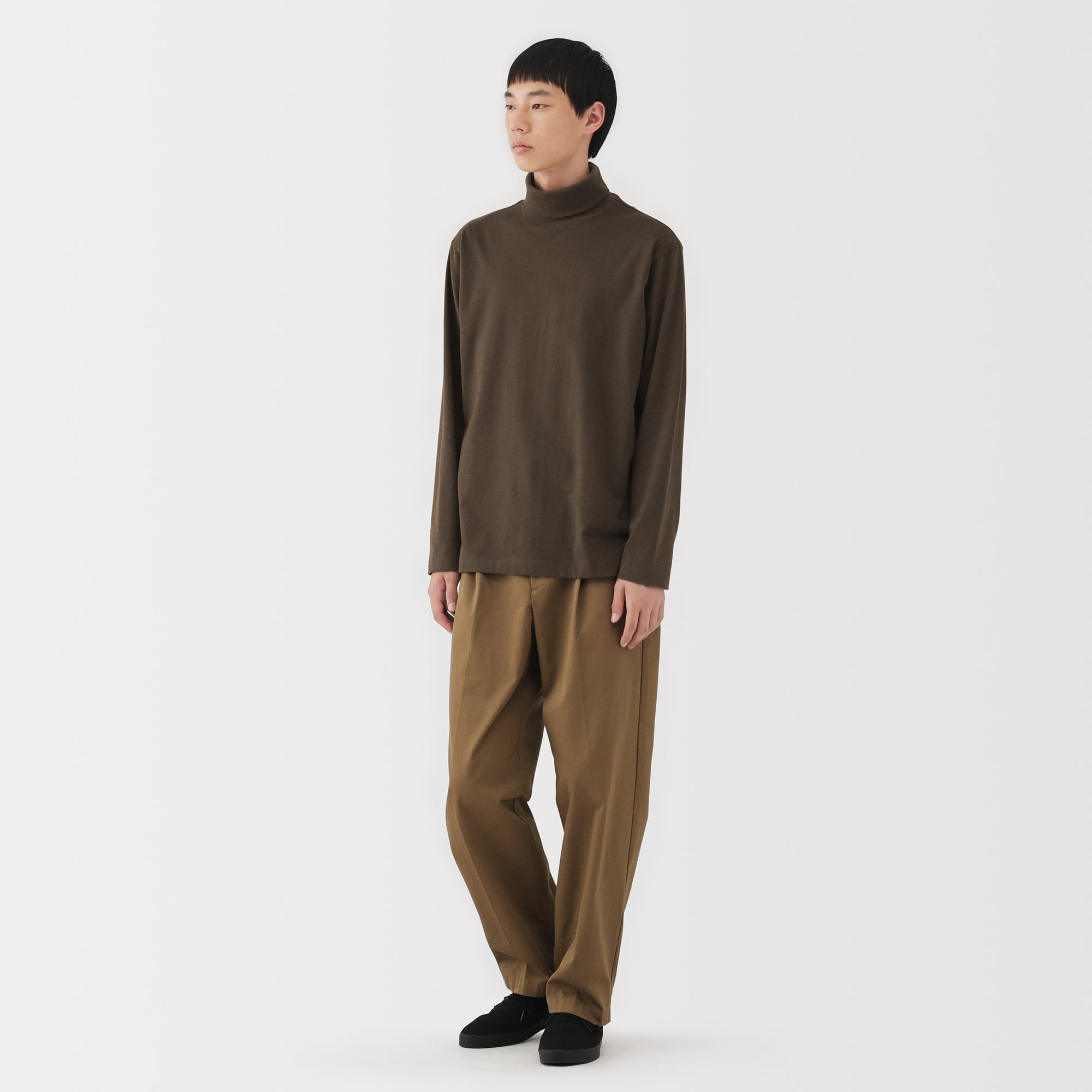 Brushed Turtleneck T-Shirt - Image 4
