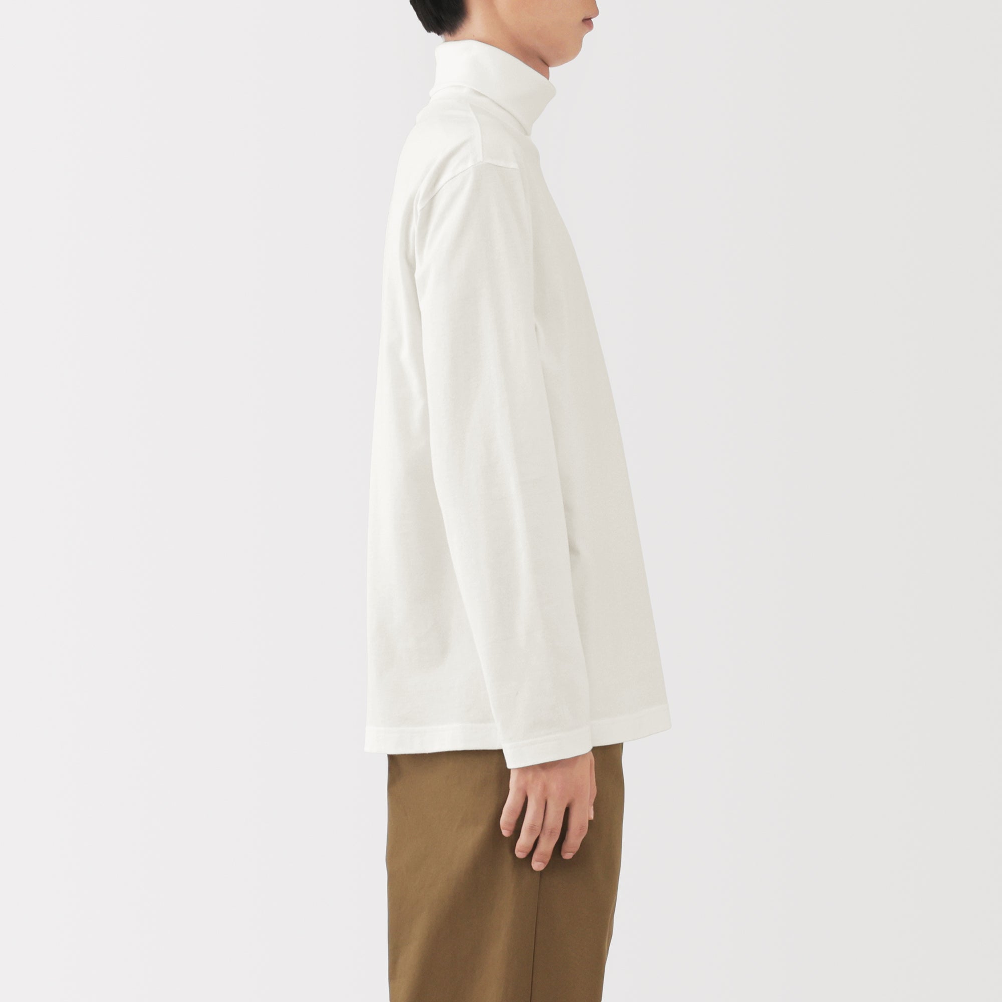 Brushed Turtleneck T-Shirt - Image 5