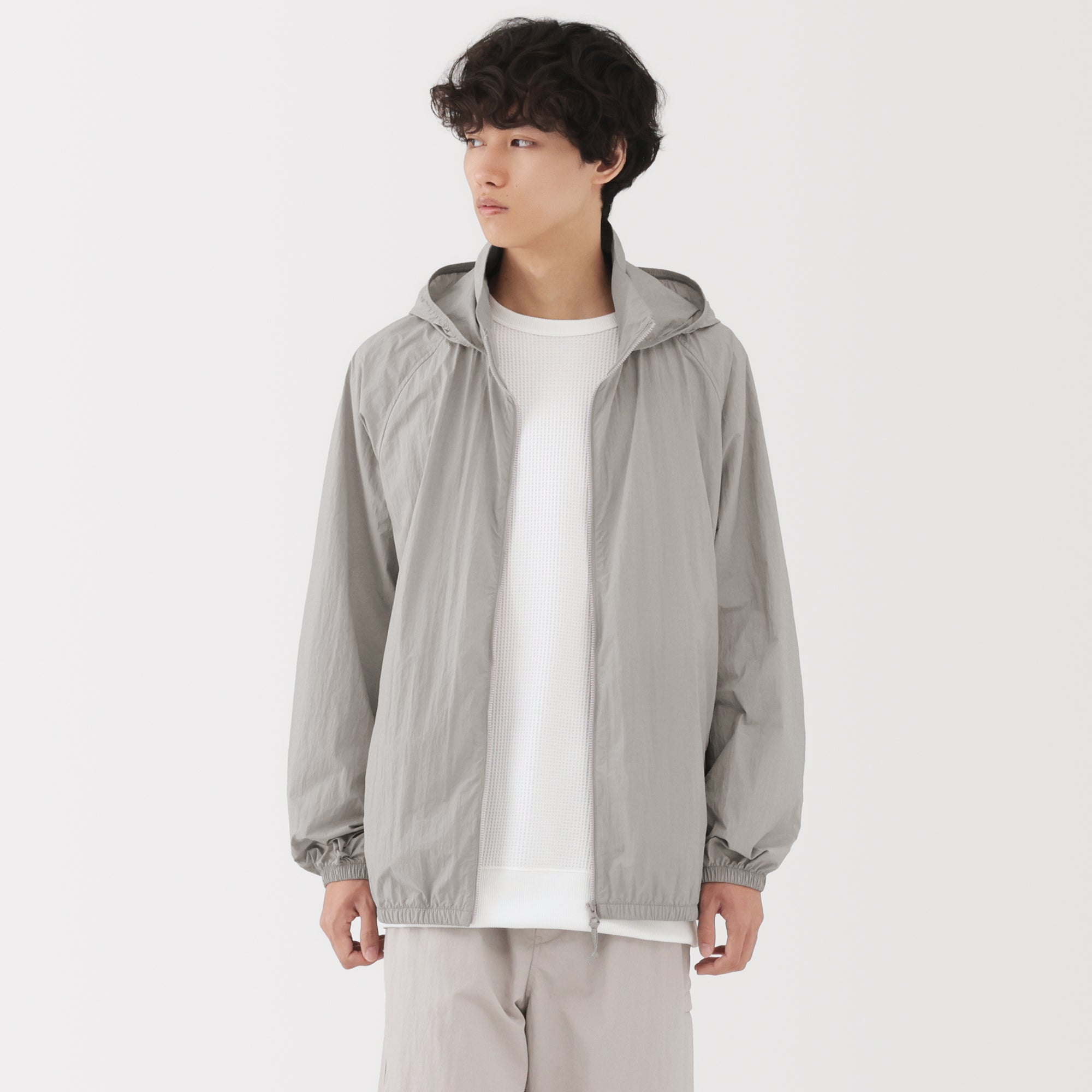 Water Repellent Pocketable Windbreaker - Image 3