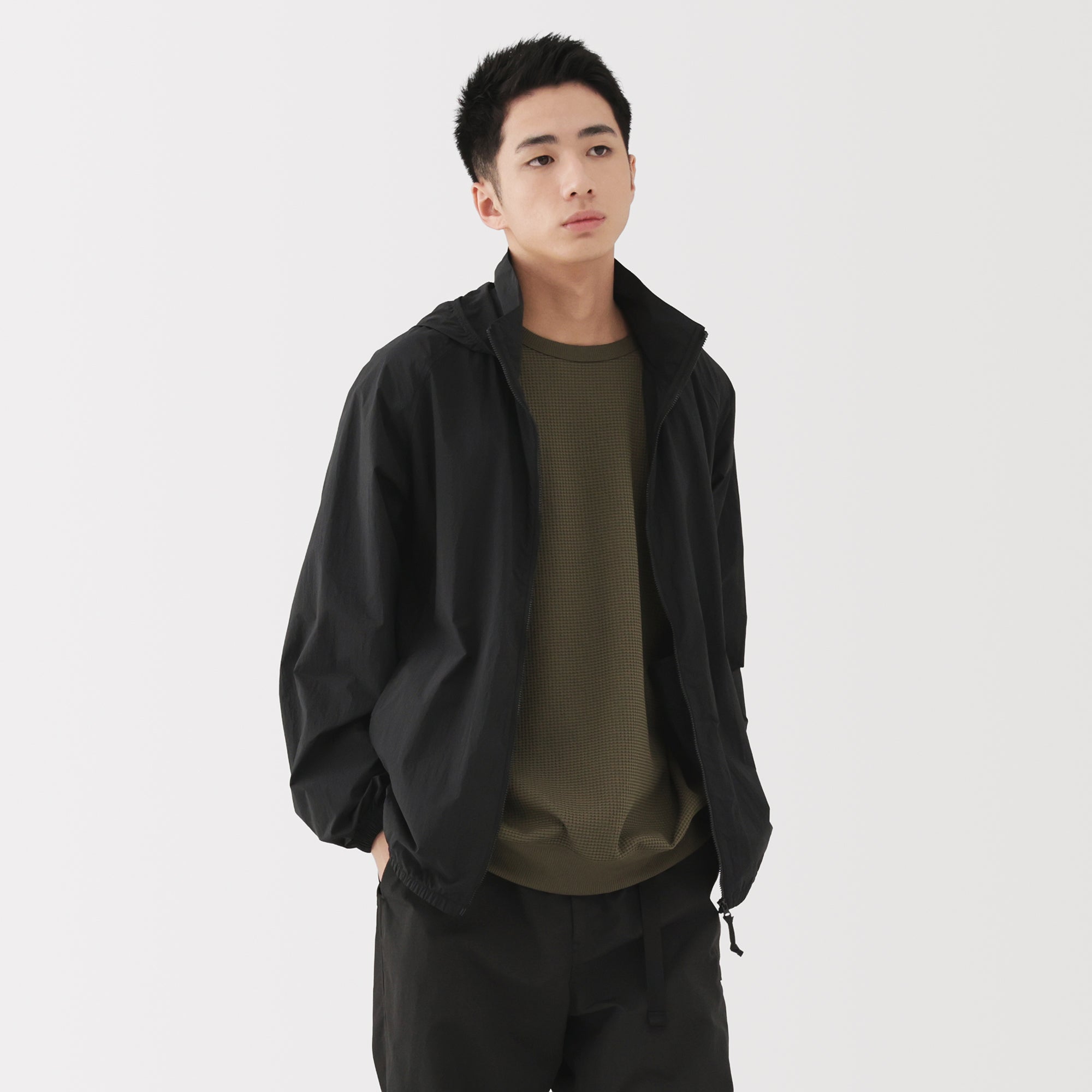 Water Repellent Pocketable Windbreaker - Image 16