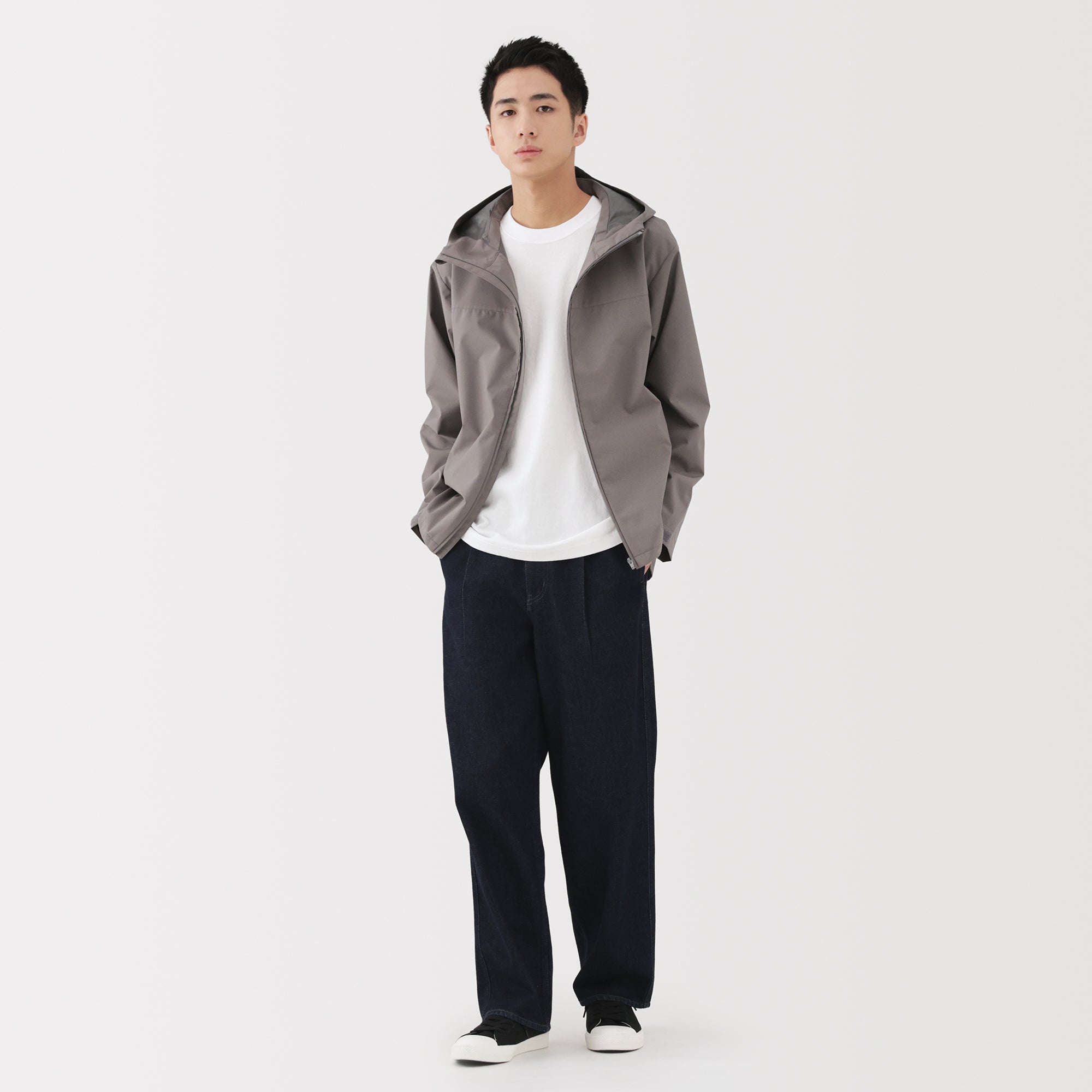 Water Repellent Hooded Jacket - Image 31