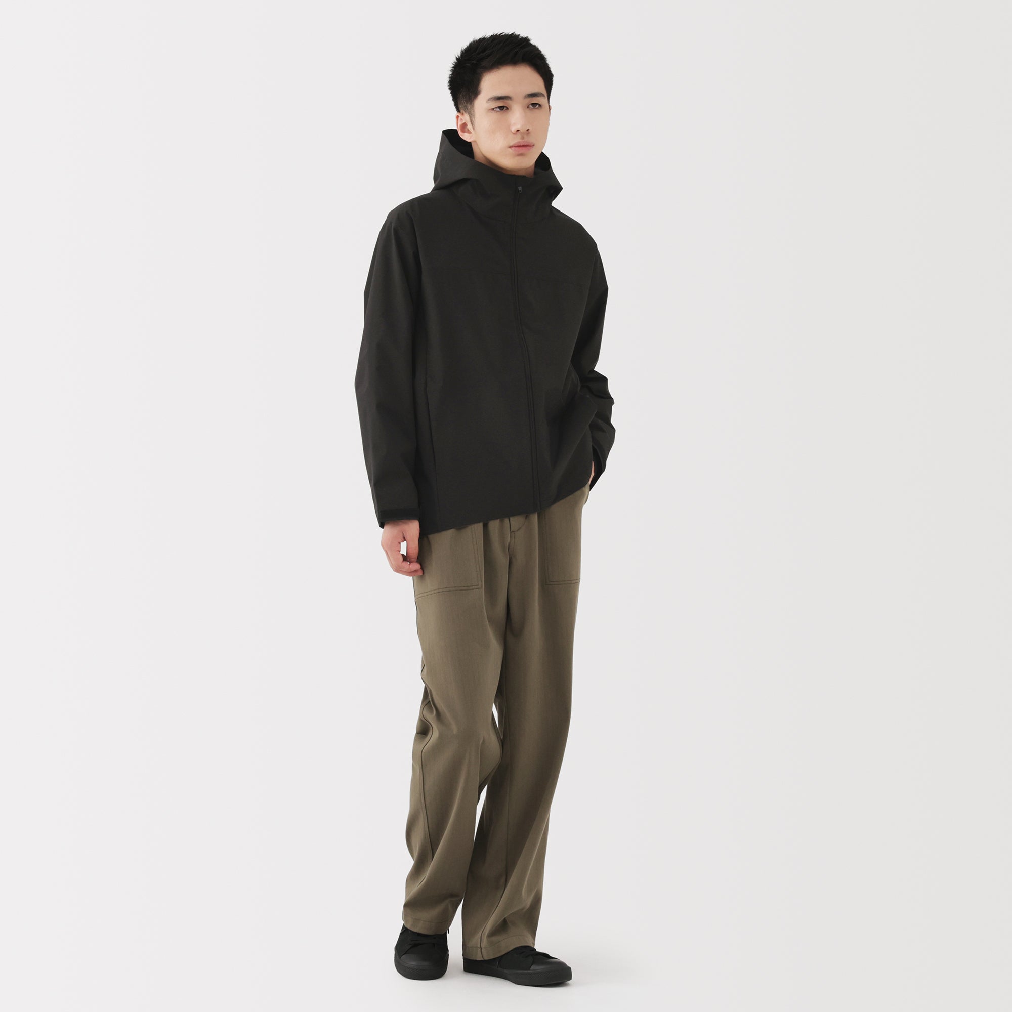 Water Repellent Hooded Jacket - Image 41