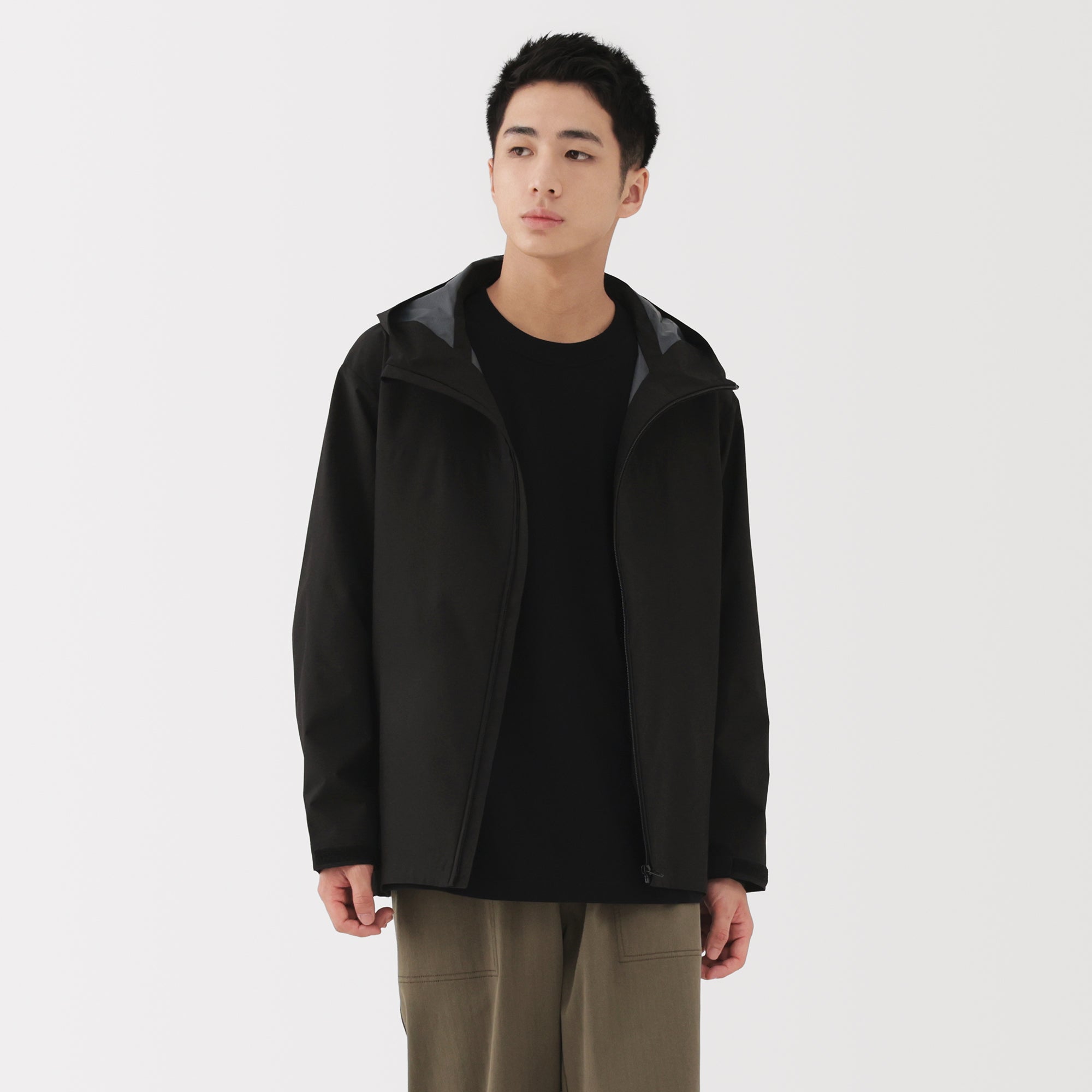 Water Repellent Hooded Jacket - Image 40