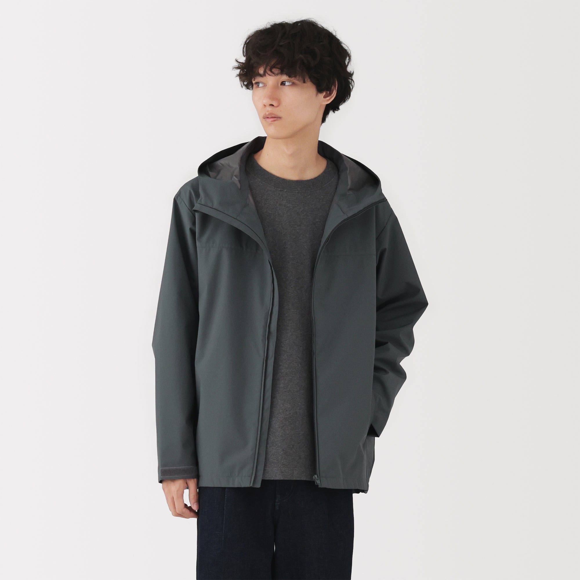 Water Repellent Hooded Jacket - Image 3