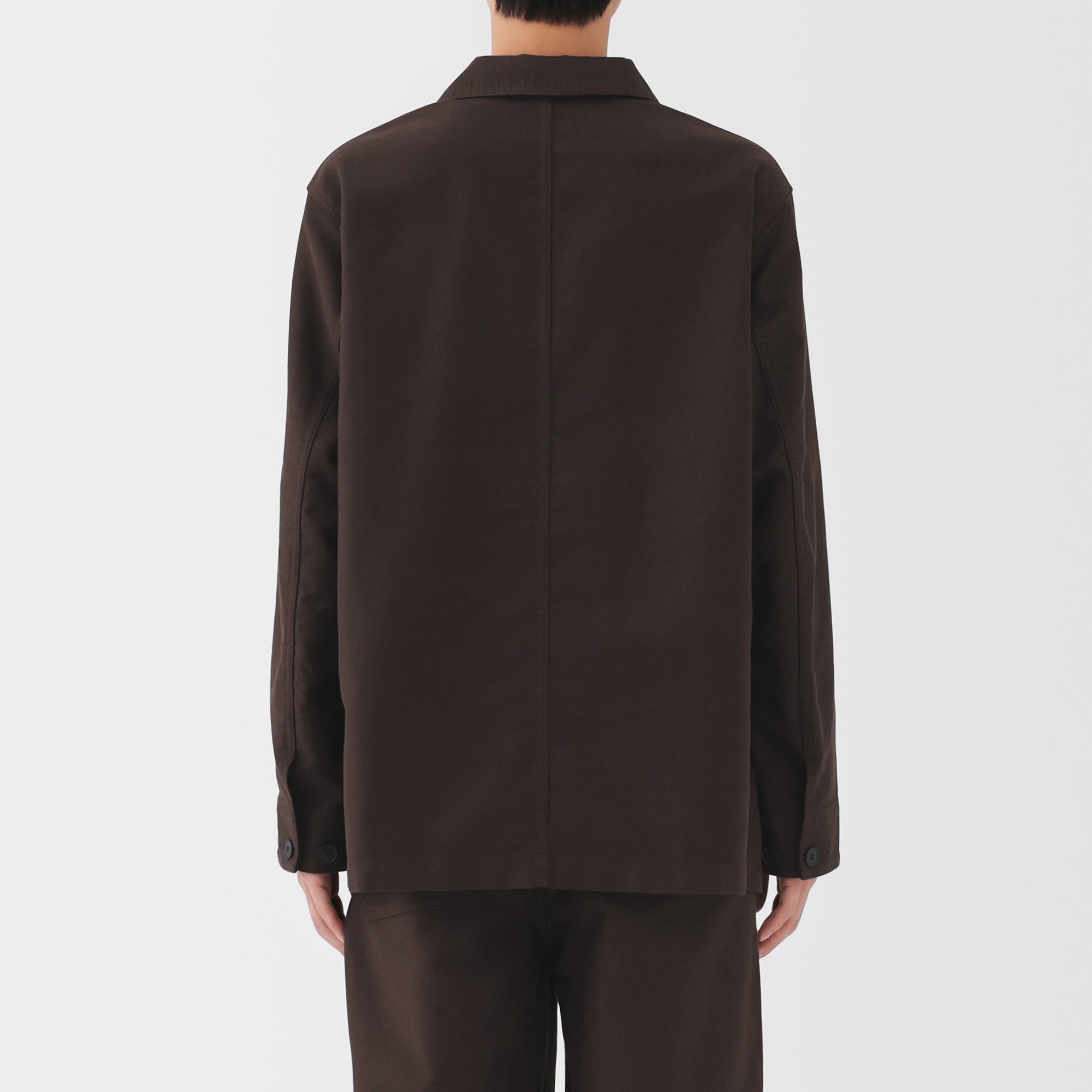 Kapok Blend Moleskin Coverall Jacket - Image 15