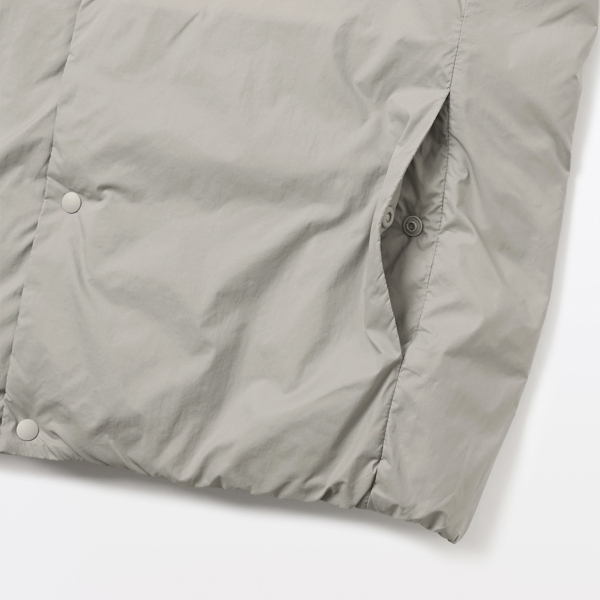 Lightweight Down Collarless Vest - Image 20