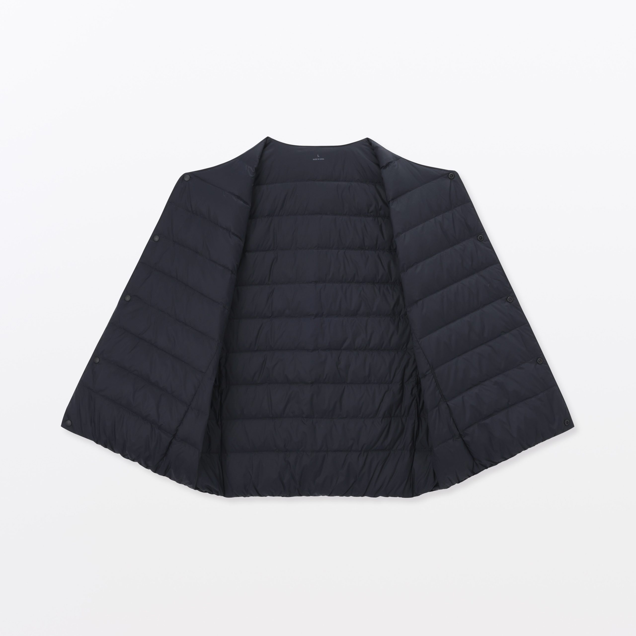 Lightweight Down Collarless Vest - Image 45