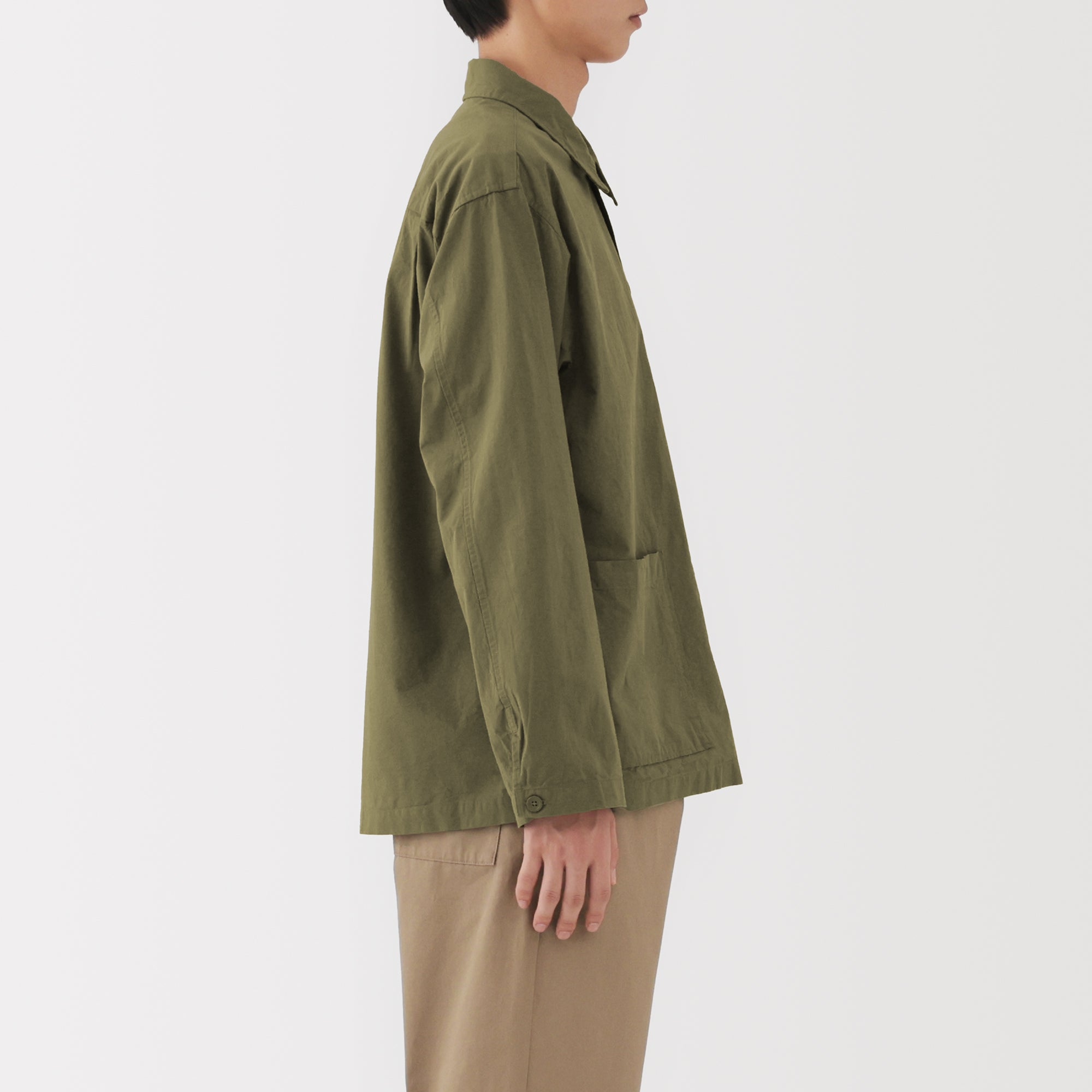 Broadcloth Shirt Jacket - Image 13