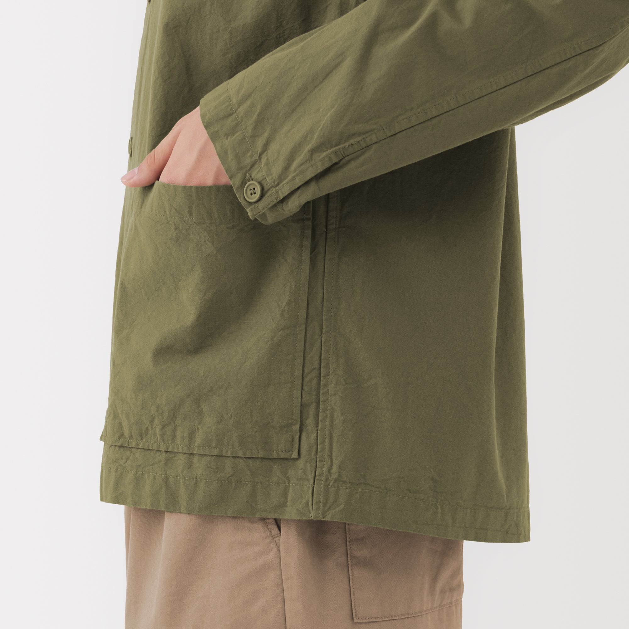 Broadcloth Shirt Jacket - Image 32