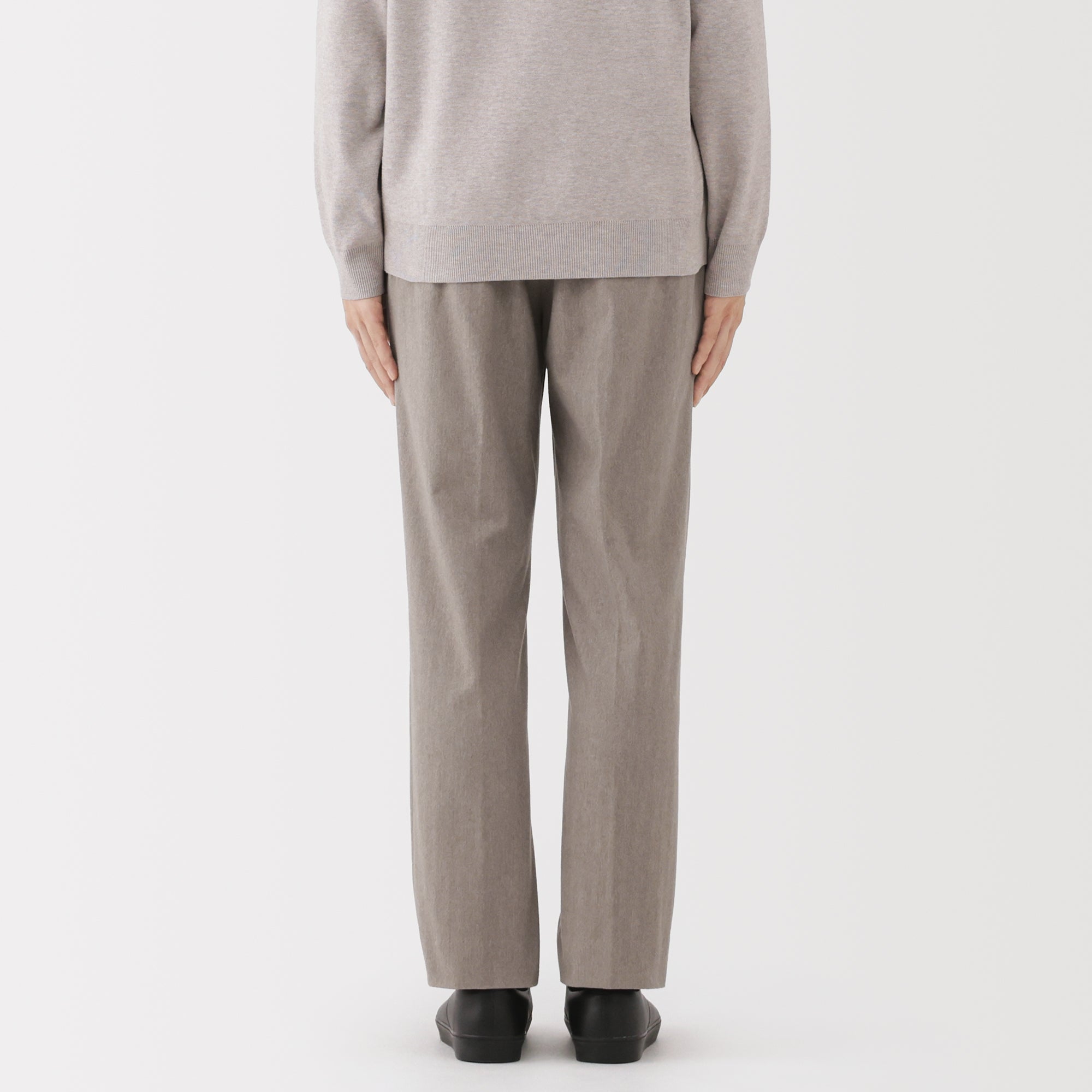 Brushed Flat Front Pants - Image 16