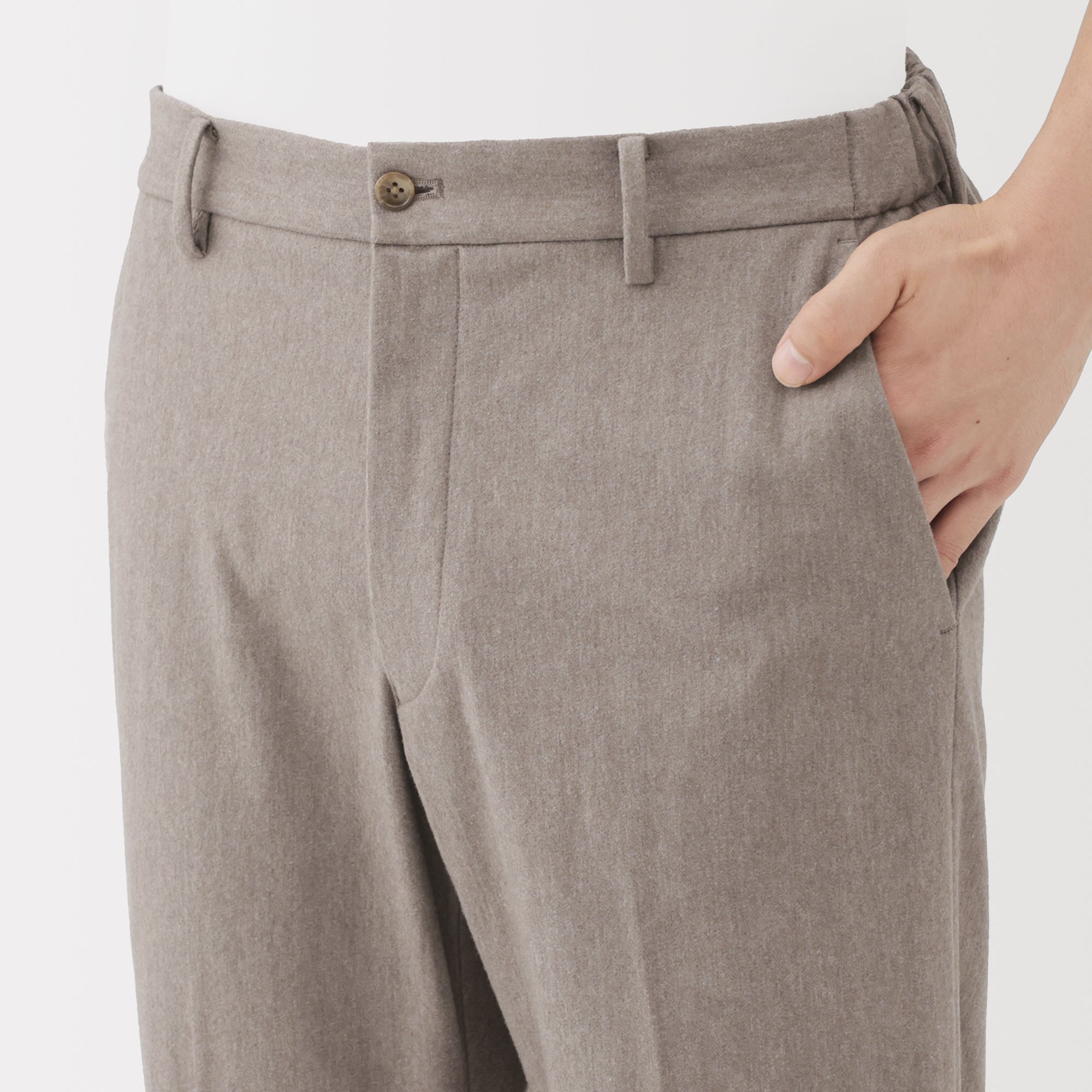 Brushed Flat Front Pants - Image 27