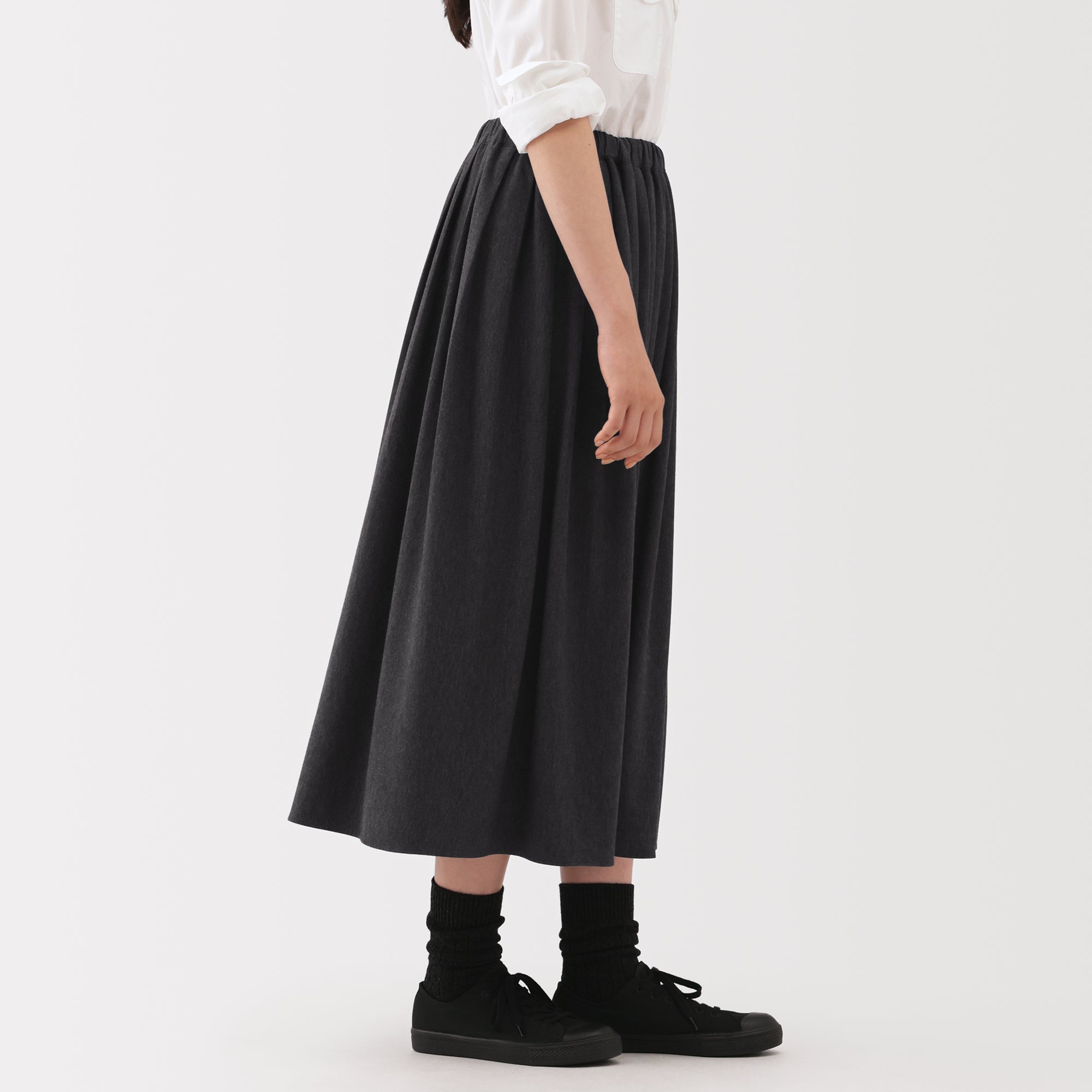 Labo Jersey Pleated Skirt - Image 5