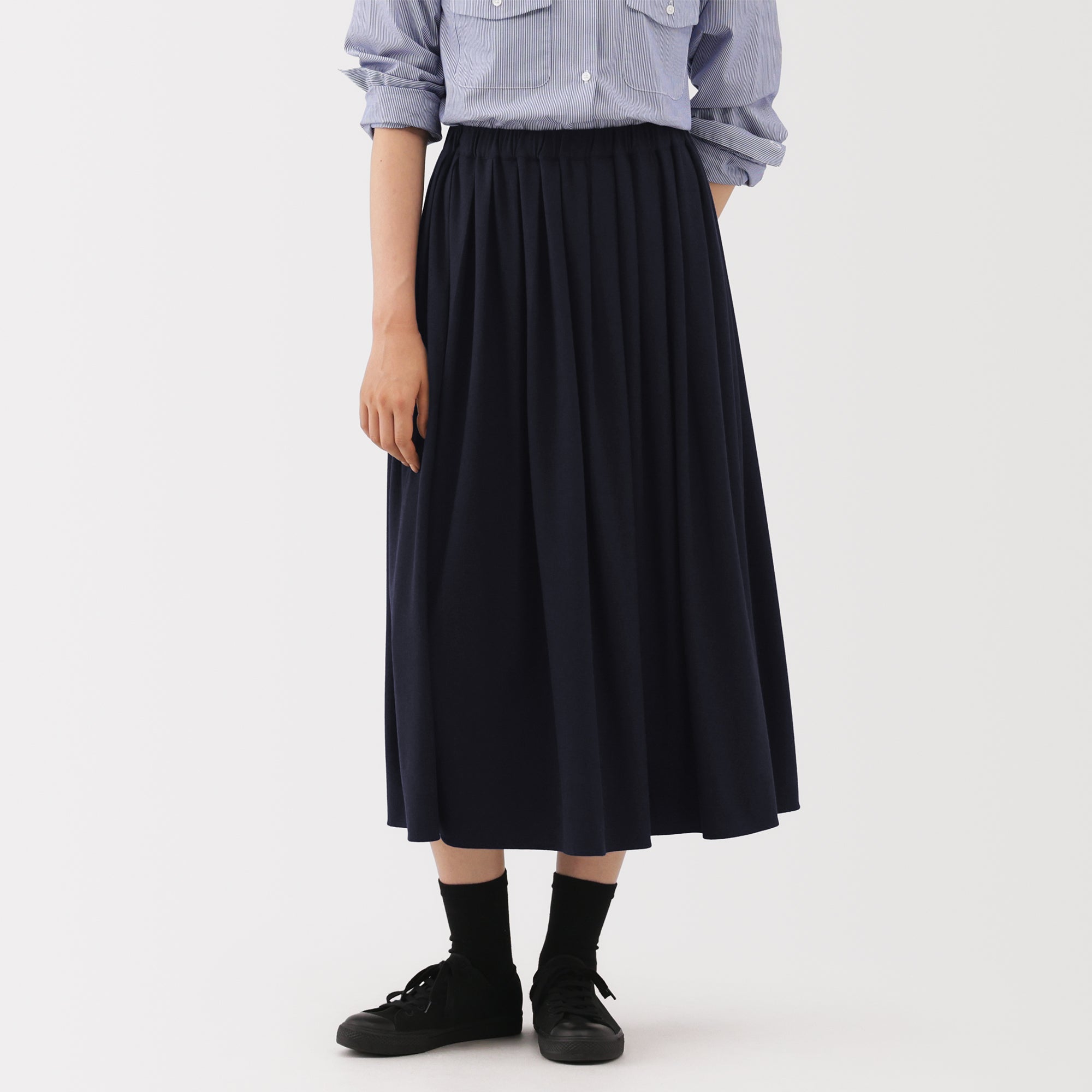Labo Jersey Pleated Skirt - Image 22