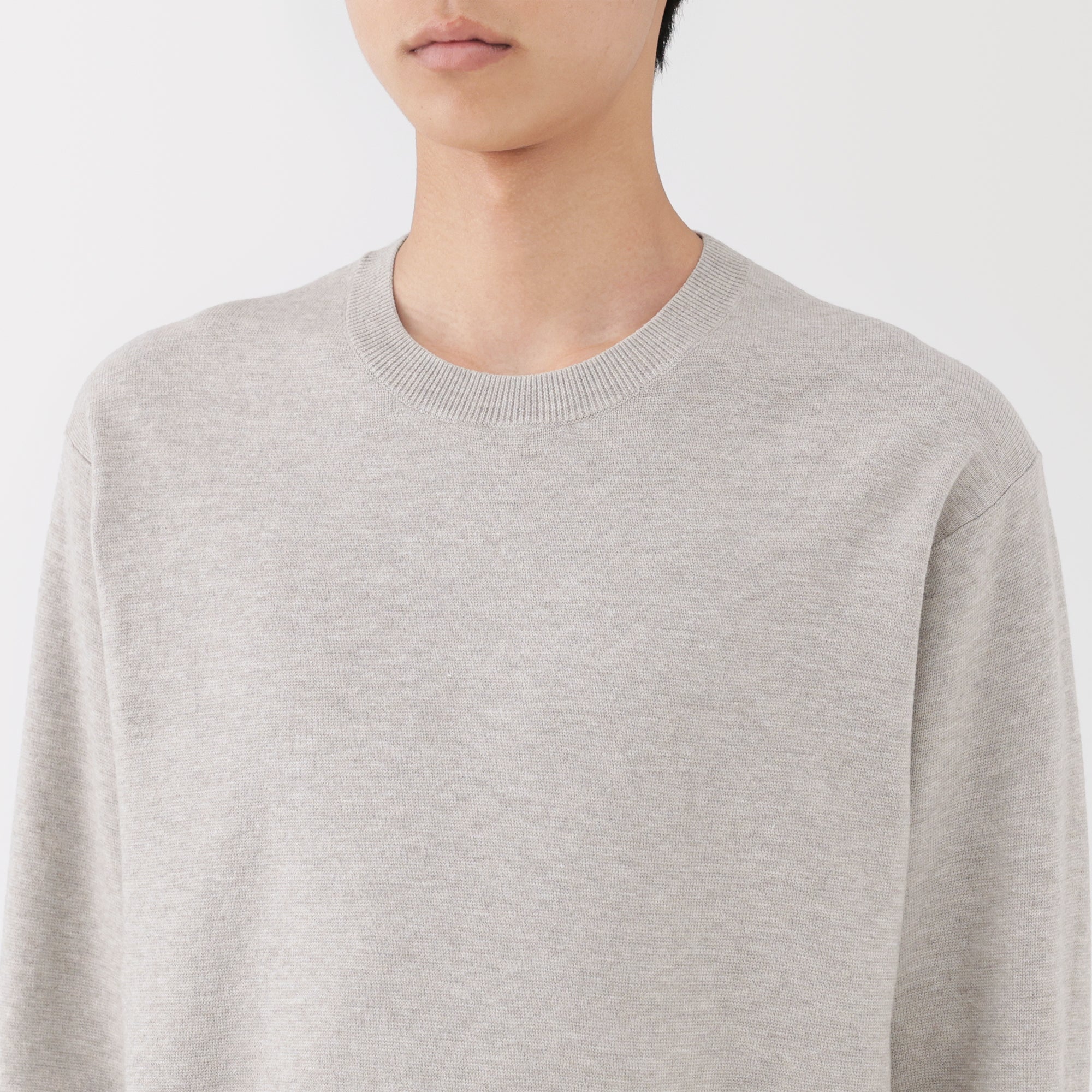 Milano Rib Crew Neck Sweater - Image 7