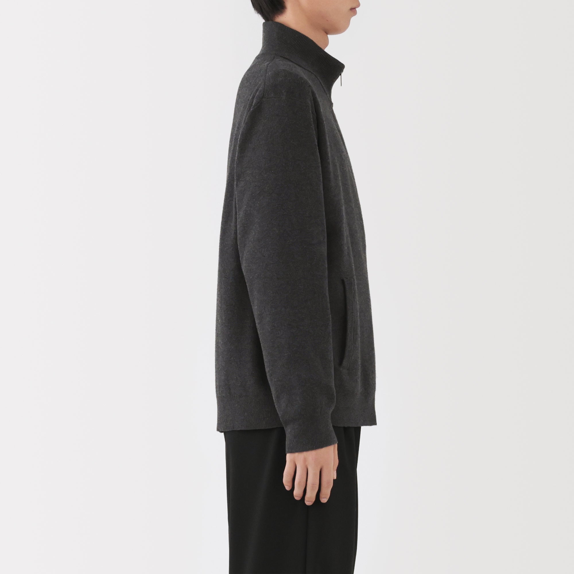 Milano Rib Full-Zip Cardigan - Image 5