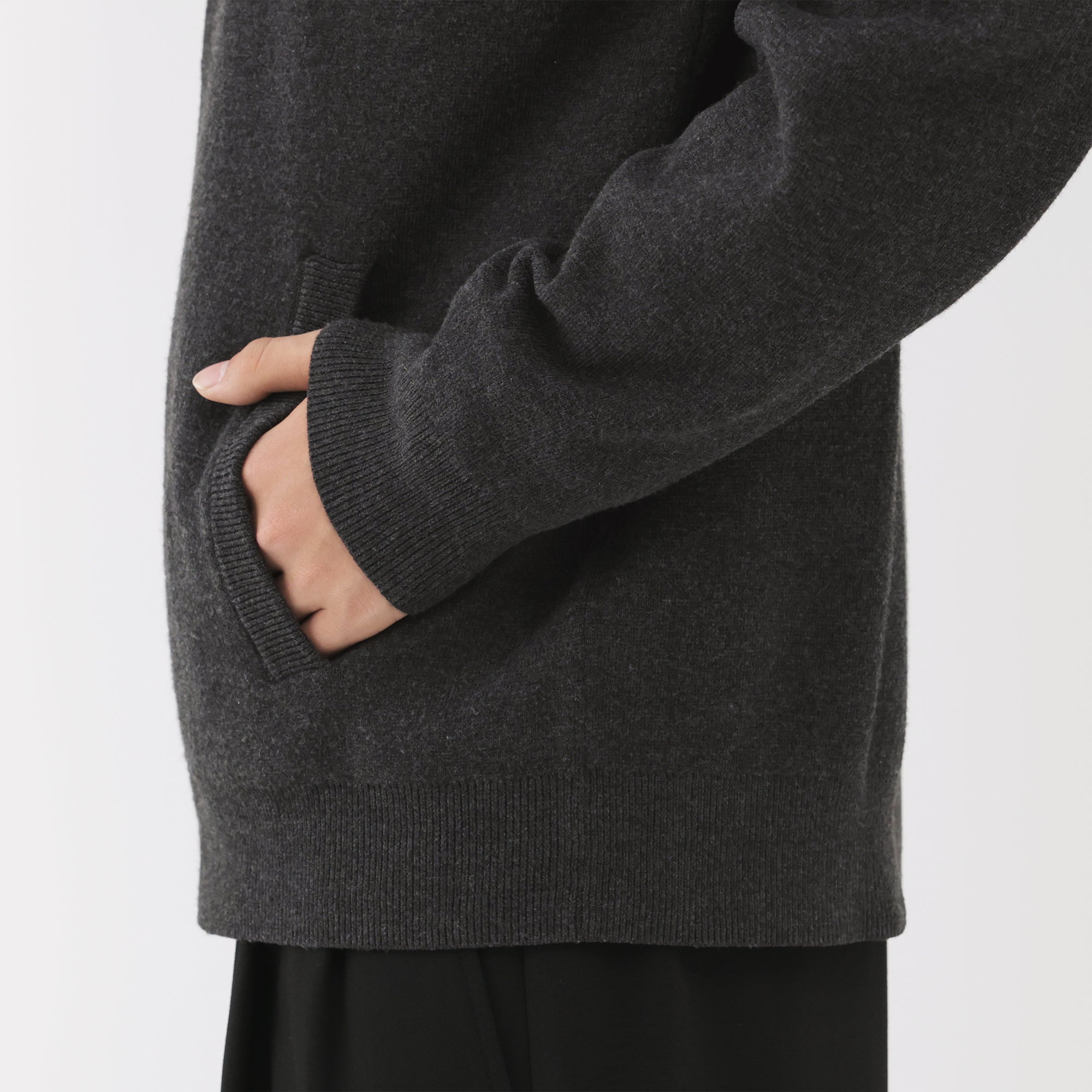 Milano Rib Full-Zip Cardigan - Image 8