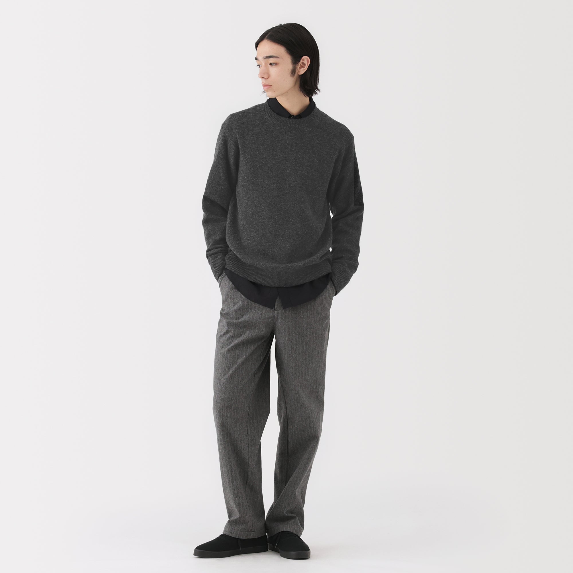 Wool Crew Neck Sweater - Image 11